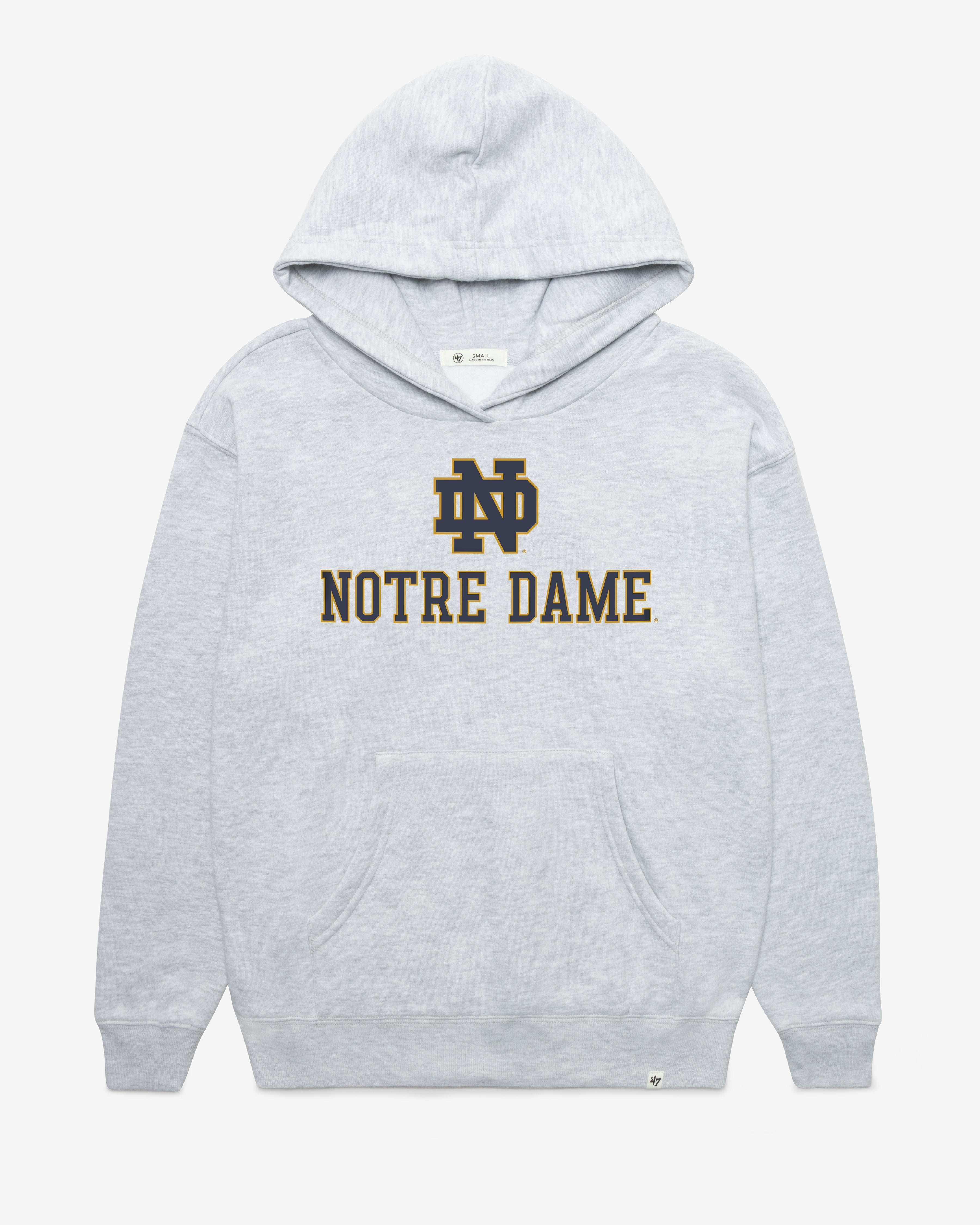 NOTRE DAME FIGHTIN IRISH IMPRINT '47 NAOMI HOOD WOMENS RELAY GREY