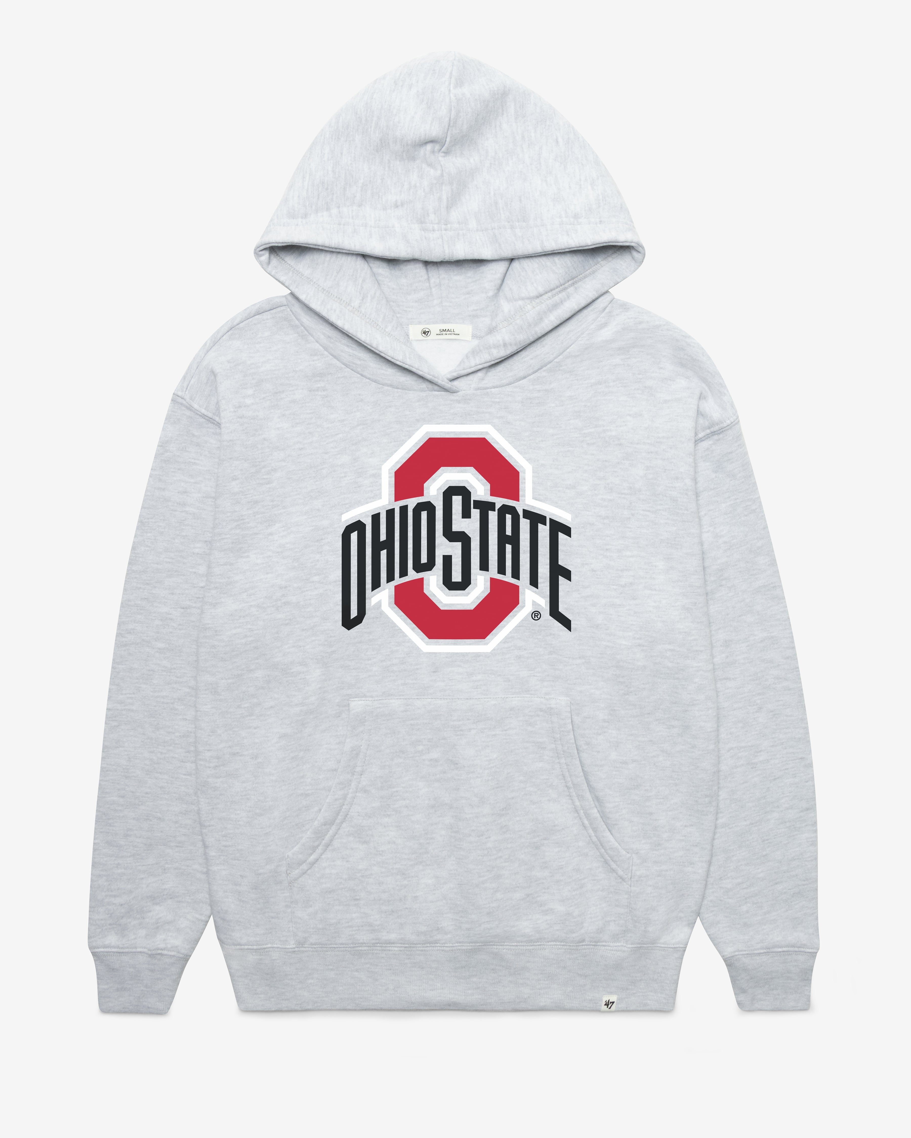 OHIO STATE BUCKEYES IMPRINT '47 NAOMI HOOD WOMENS RELAY GREY
