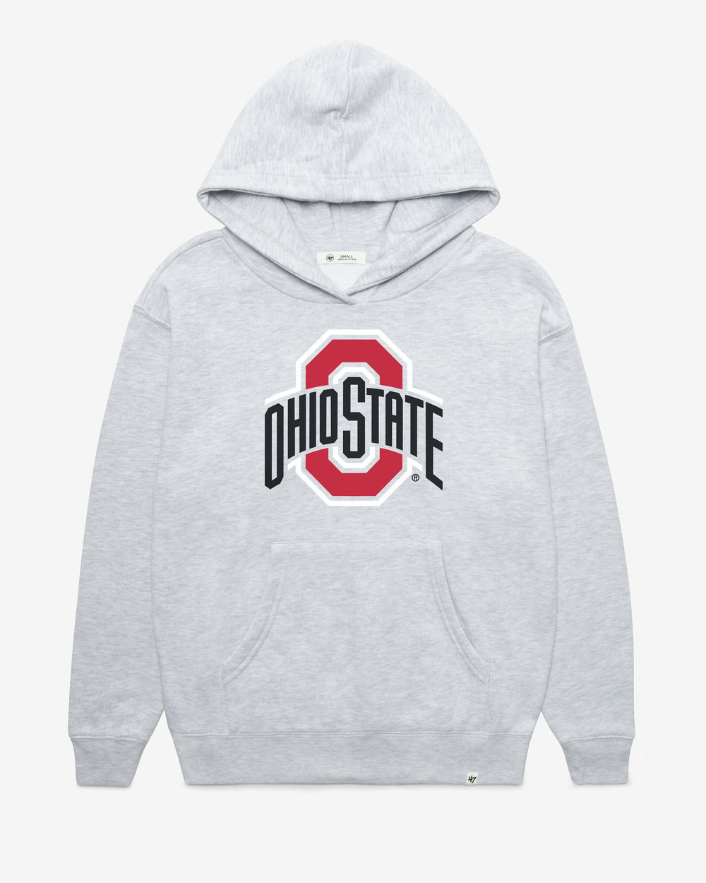 OHIO STATE BUCKEYES IMPRINT '47 NAOMI HOOD WOMENS RELAY GREY