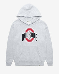 OHIO STATE BUCKEYES IMPRINT '47 NAOMI HOOD WOMENS RELAY GREY