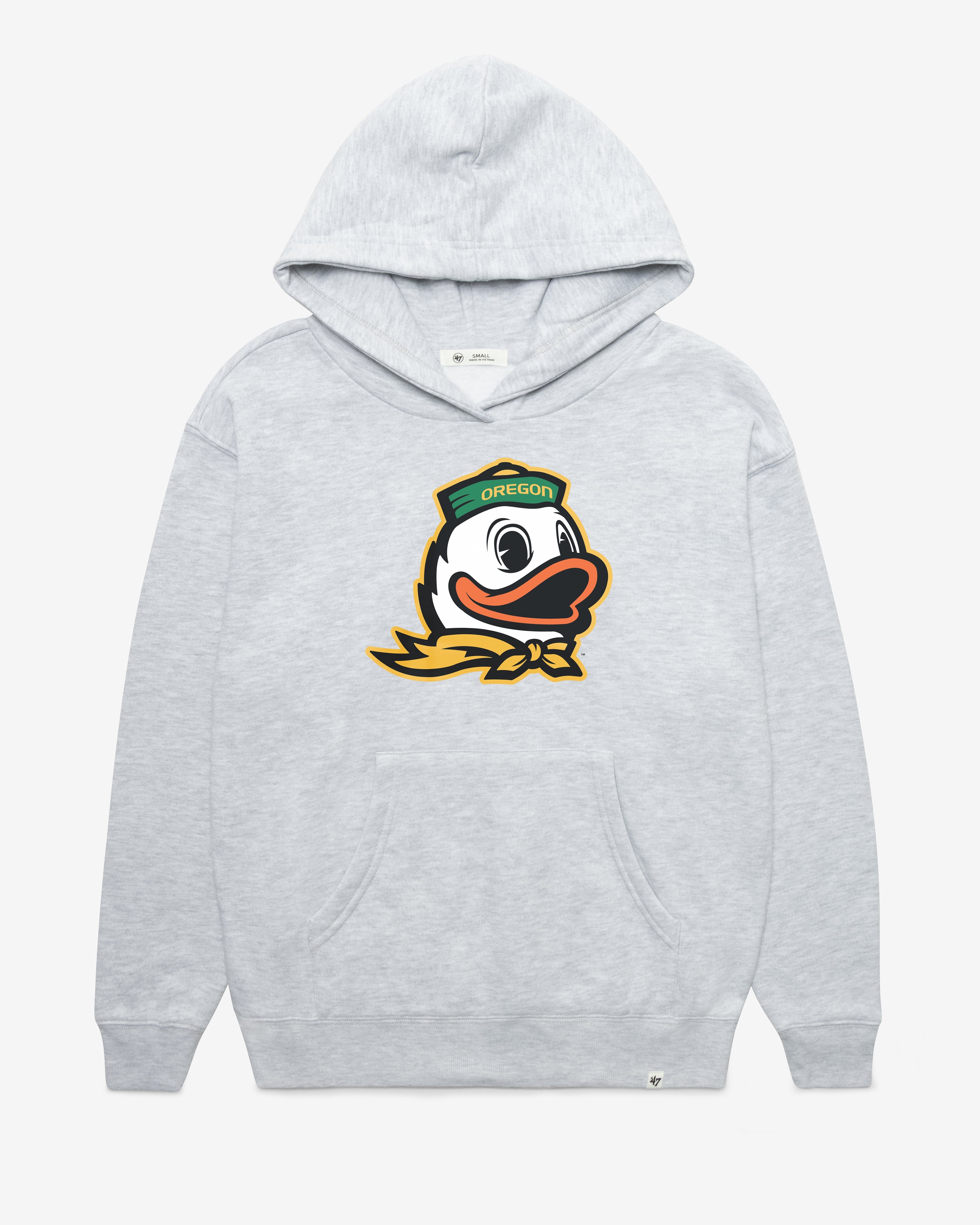 OREGON DUCKS IMPRINT '47 NAOMI HOOD WOMENS RELAY GREY