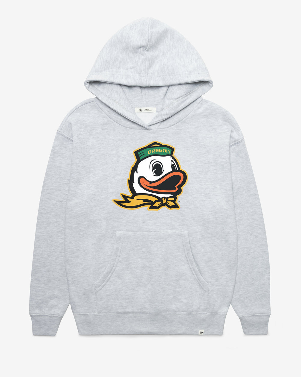 OREGON DUCKS IMPRINT '47 NAOMI HOOD WOMENS RELAY GREY