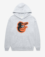 BALTIMORE ORIOLES IMPRINT '47 NAOMI HOOD WOMENS RELAY GREY