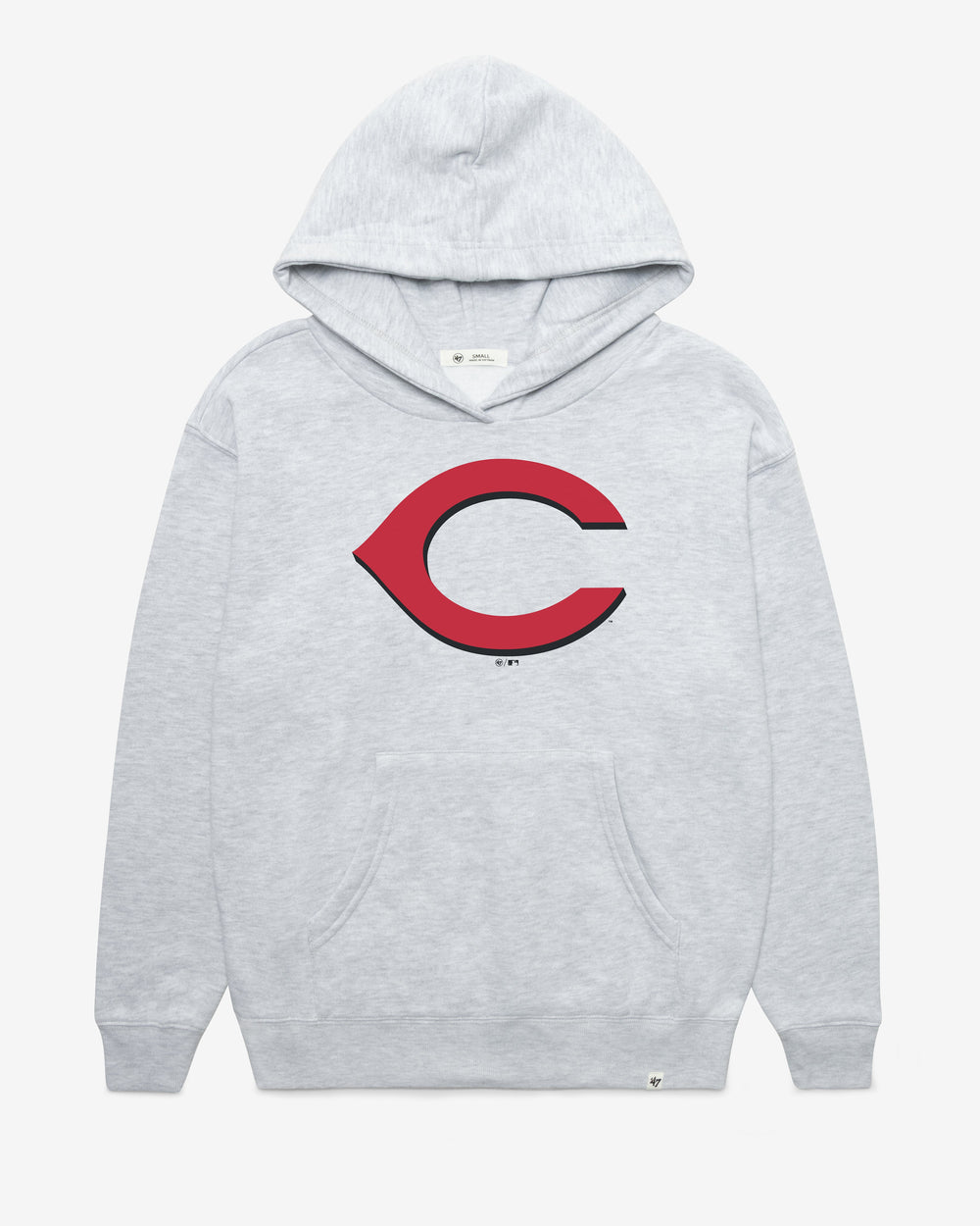 CINCINNATI REDS IMPRINT '47 NAOMI HOOD WOMENS RELAY GREY