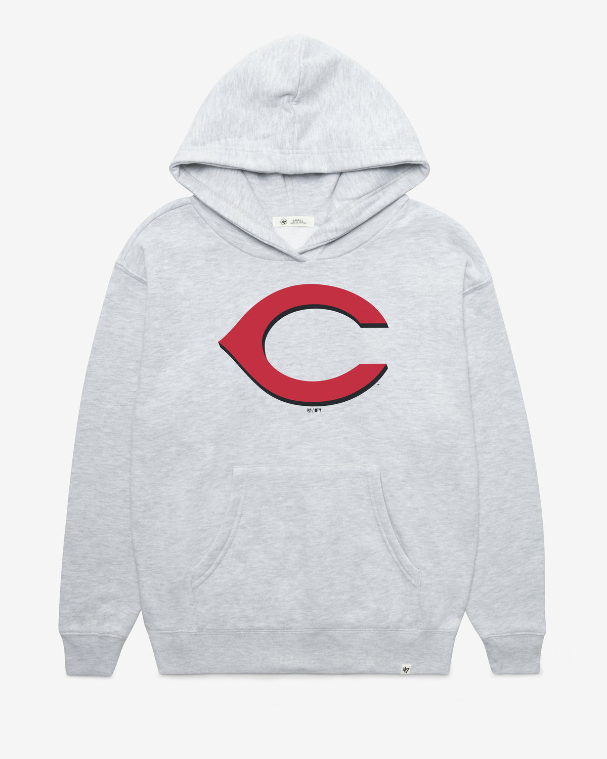 CINCINNATI REDS IMPRINT '47 NAOMI HOOD WOMENS RELAY GREY