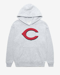 CINCINNATI REDS IMPRINT '47 NAOMI HOOD WOMENS RELAY GREY