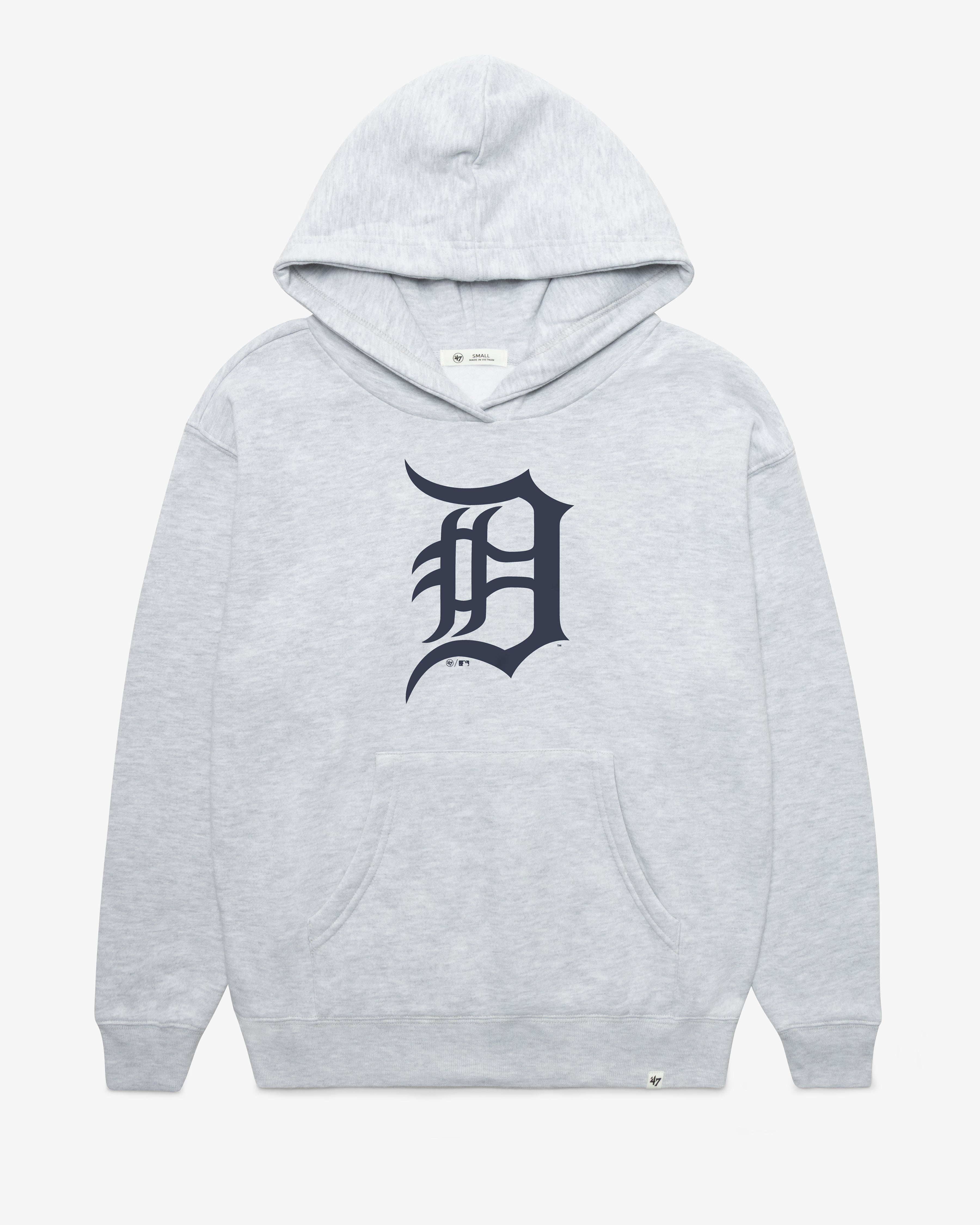 DETROIT TIGERS IMPRINT '47 NAOMI HOOD WOMENS RELAY GREY