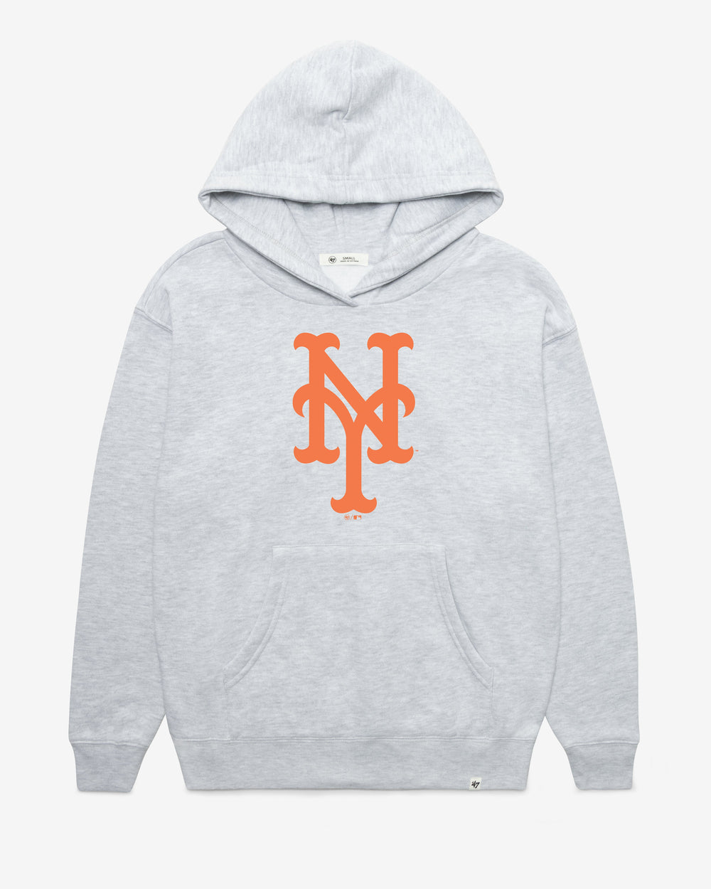 NEW YORK METS IMPRINT '47 NAOMI HOOD WOMENS RELAY GREY