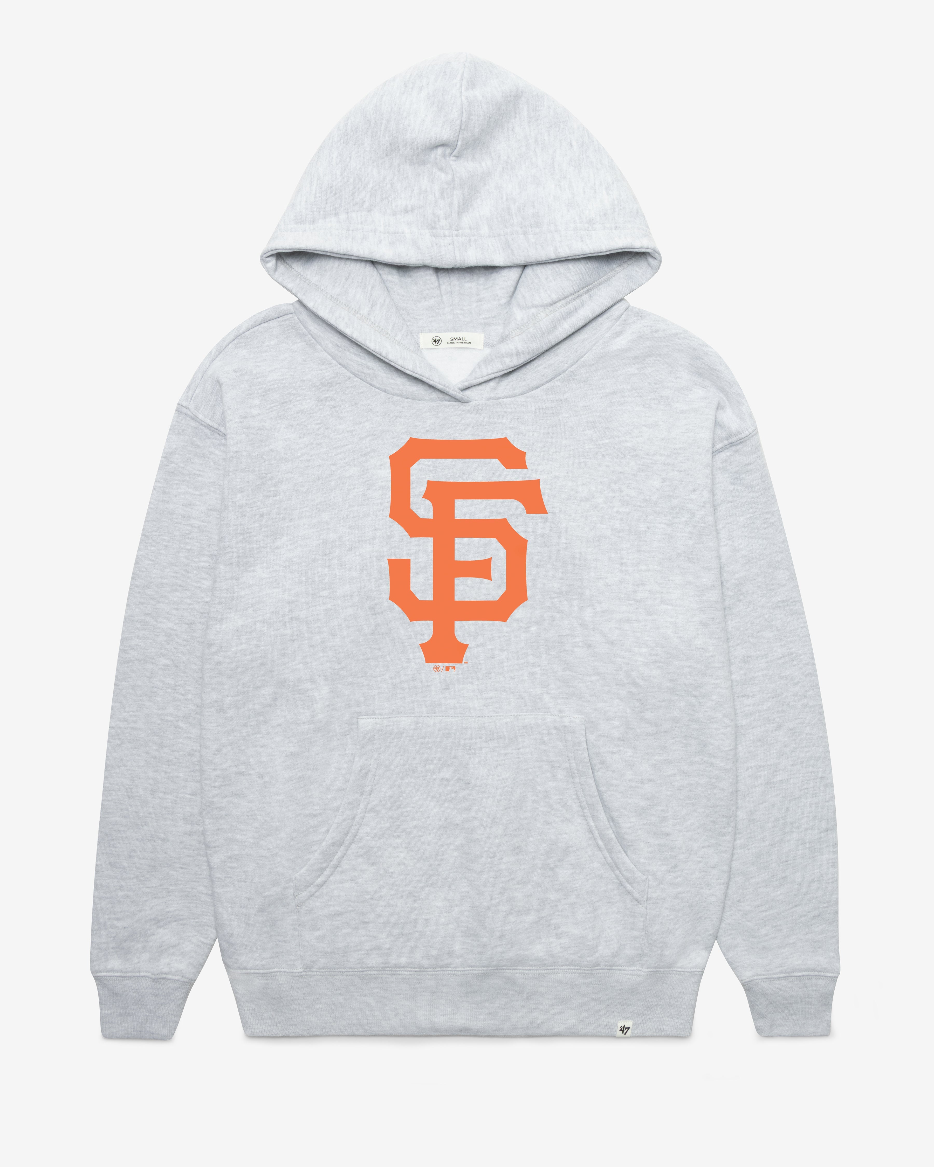 SAN FRANCISCO GIANTS IMPRINT '47 NAOMI HOOD WOMENS RELAY GREY