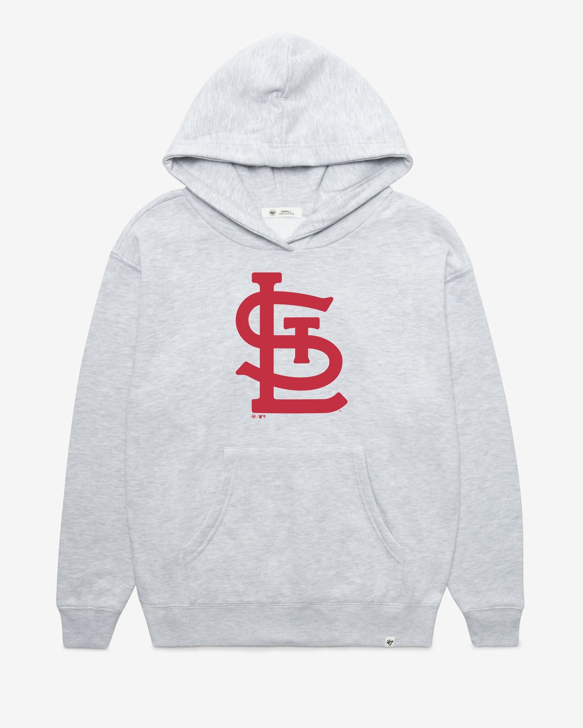 ST. LOUIS CARDINALS IMPRINT '47 NAOMI HOOD WOMENS RELAY GREY