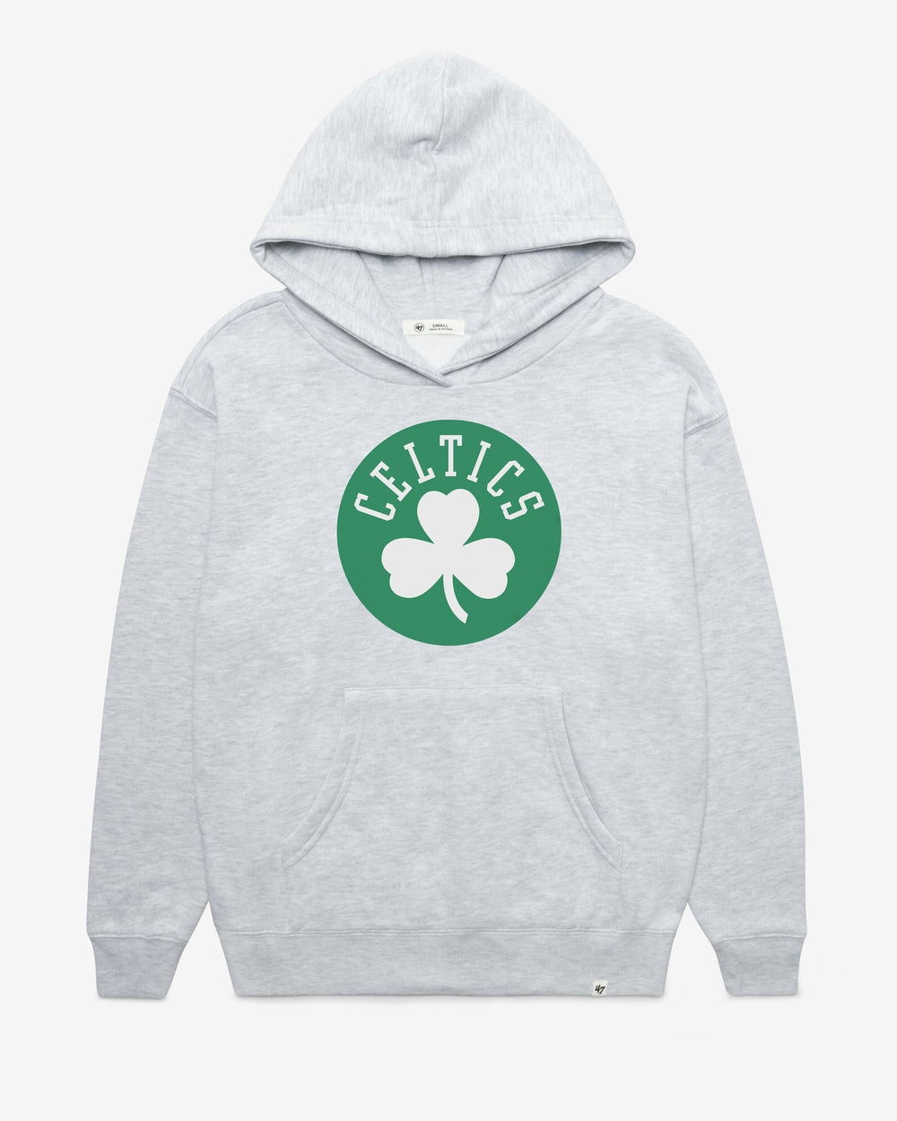 BOSTON CELTICS IMPRINT '47 NAOMI HOOD WOMENS RELAY GREY