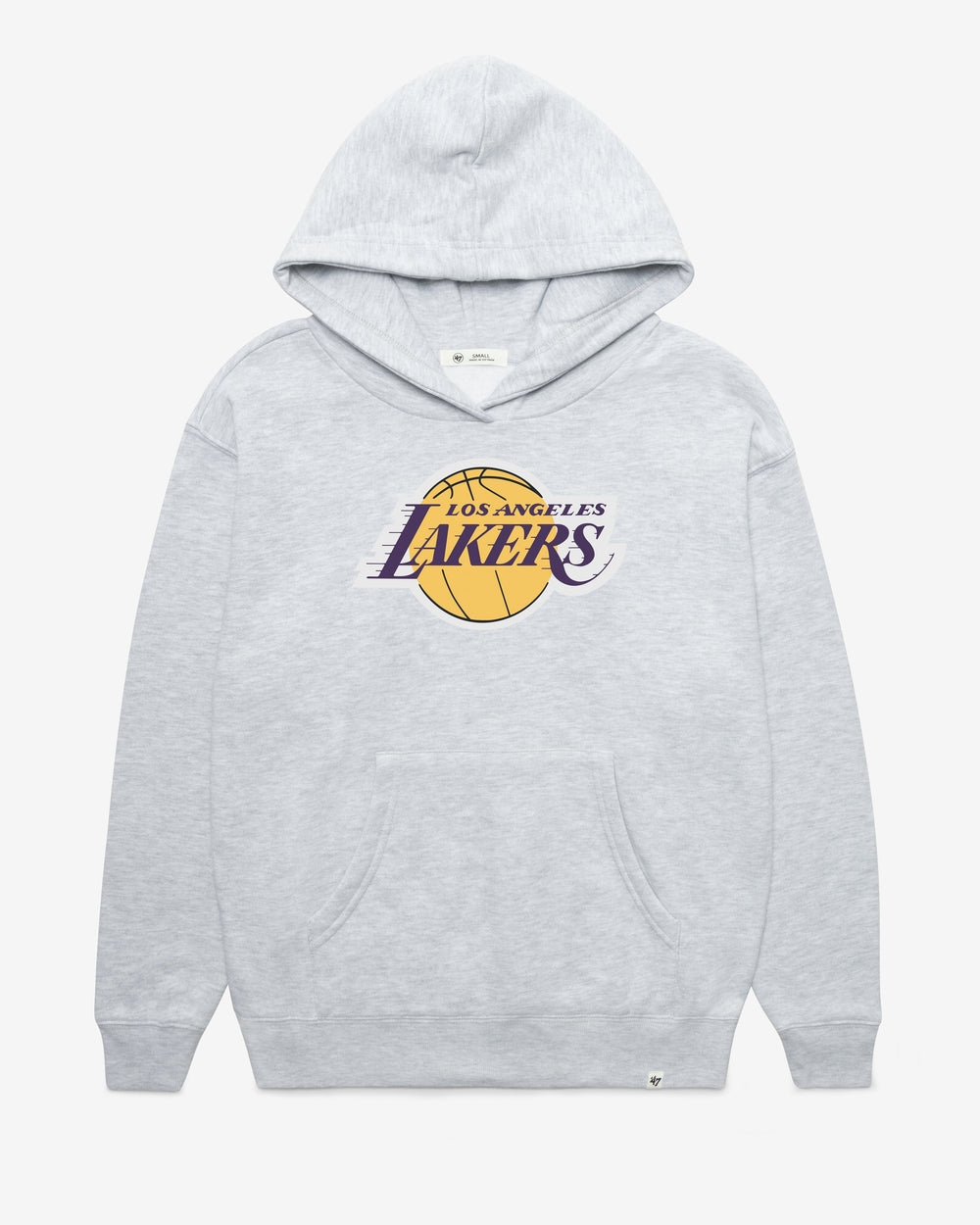 LOS ANGELES LAKERS IMPRINT '47 NAOMI HOOD WOMENS RELAY GREY