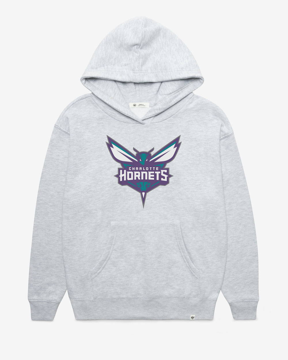 CHARLOTTE HORNETS IMPRINT '47 NAOMI HOOD WOMENS RELAY GREY