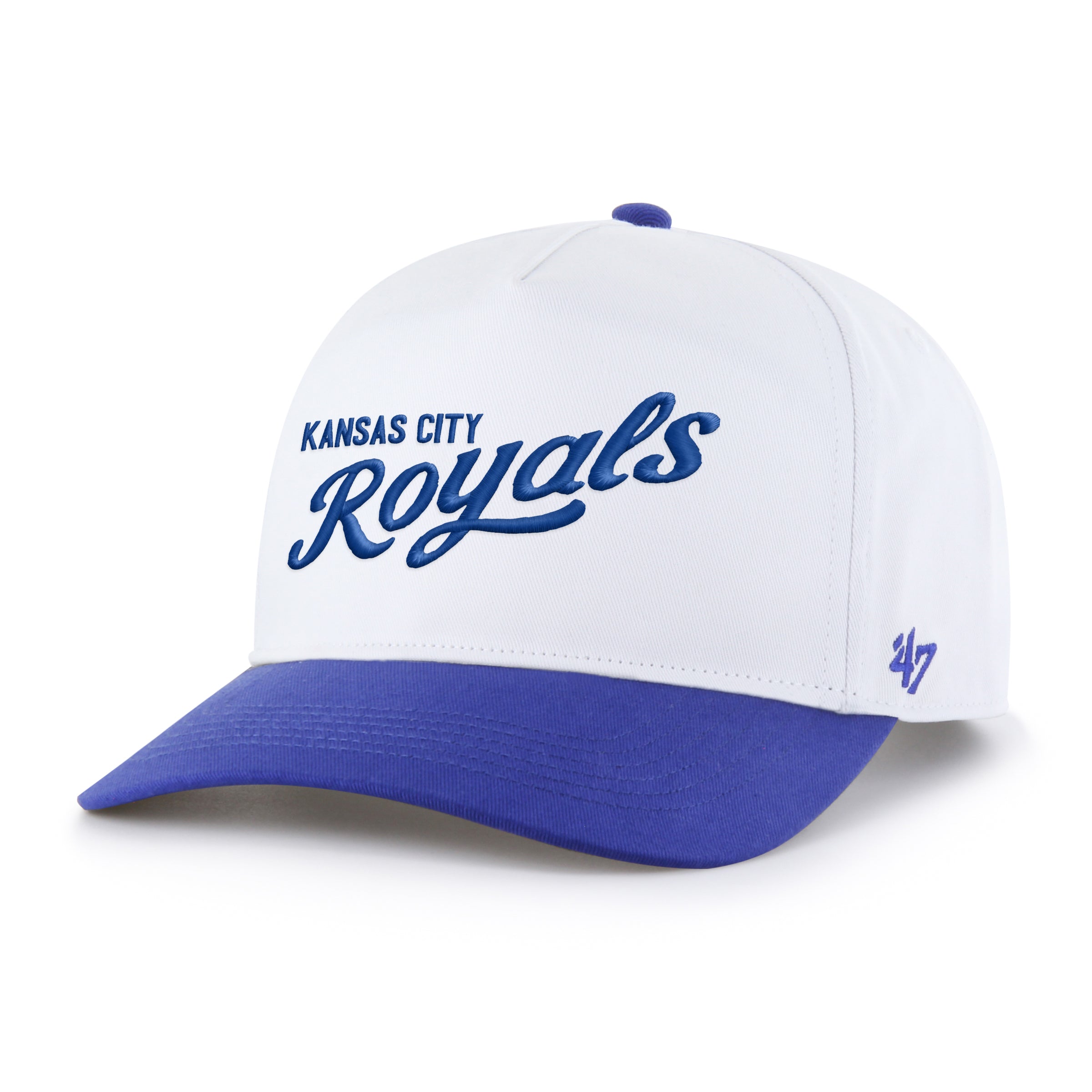 KANSAS CITY ROYALS TWO TONE '47 HITCH WHITE