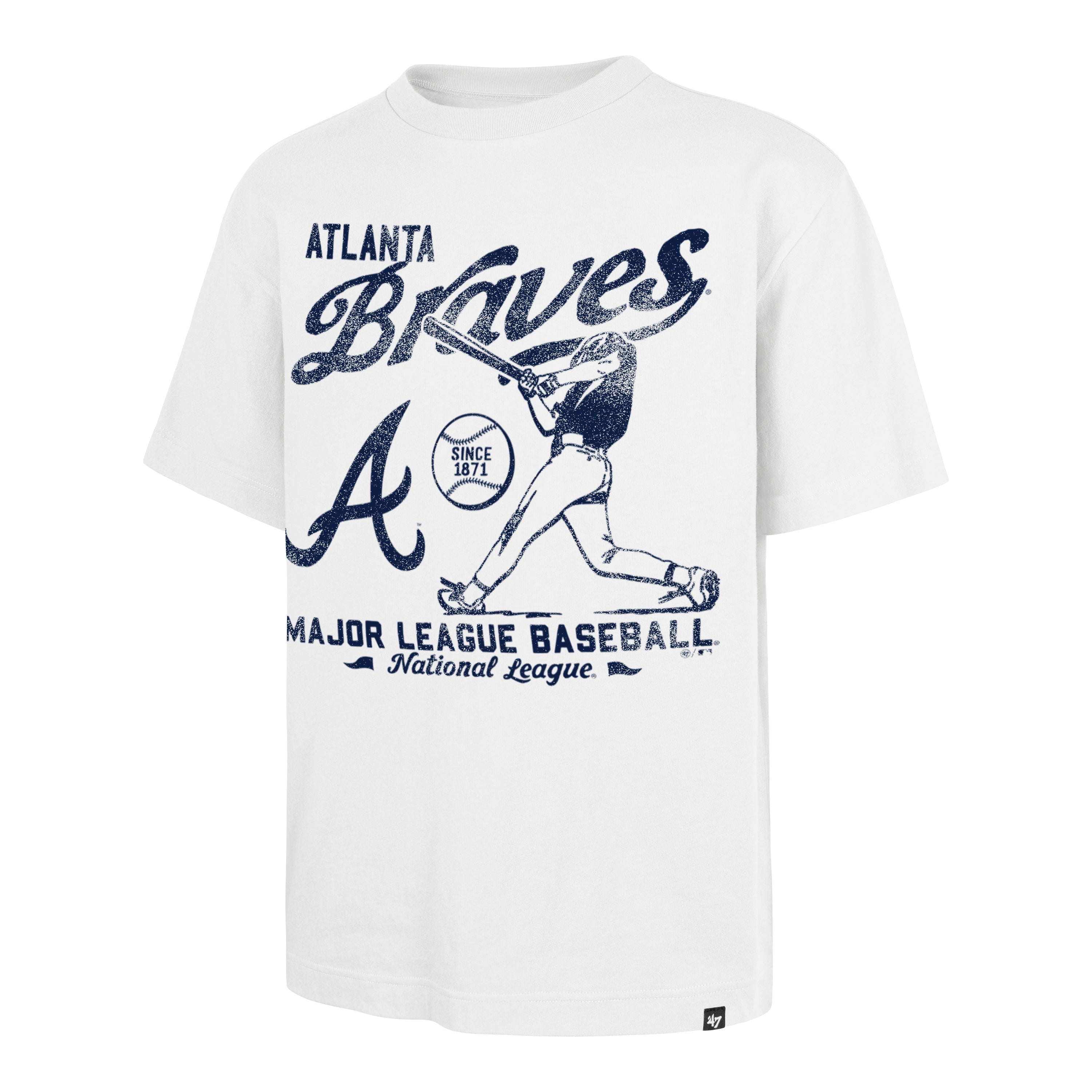 ATLANTA BRAVES REGIONAL '47 FOUNDATION TEE WHITE