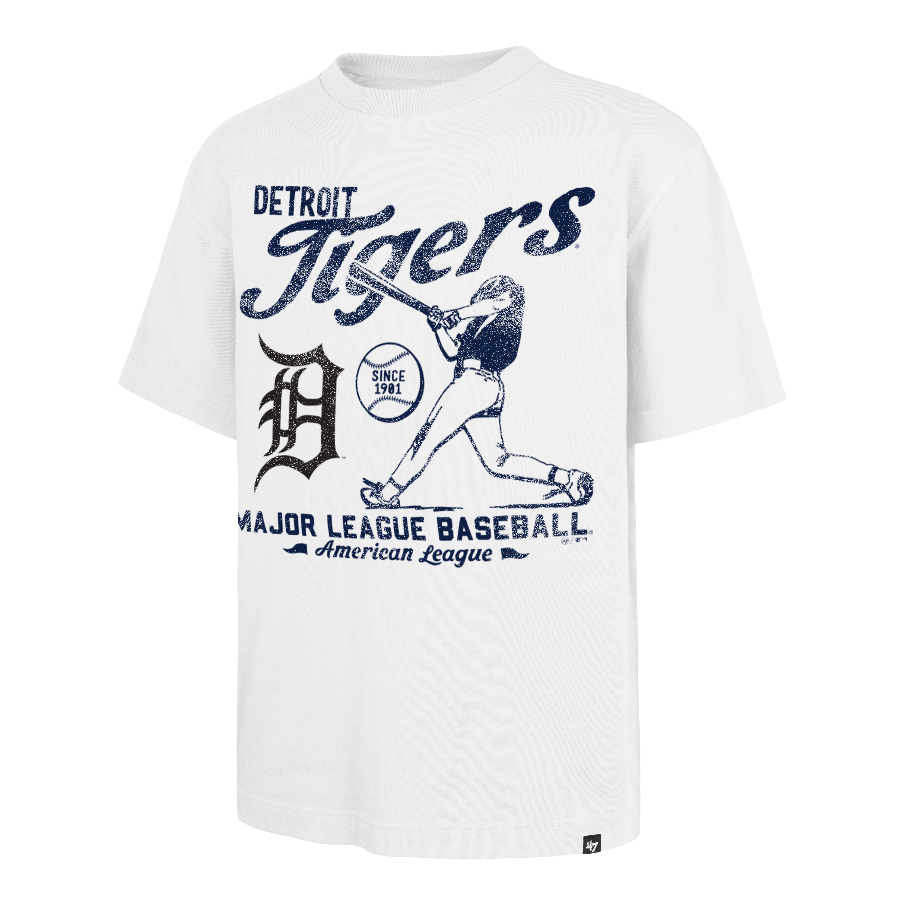 DETROIT TIGERS REGIONAL '47 FOUNDATION TEE WHITE