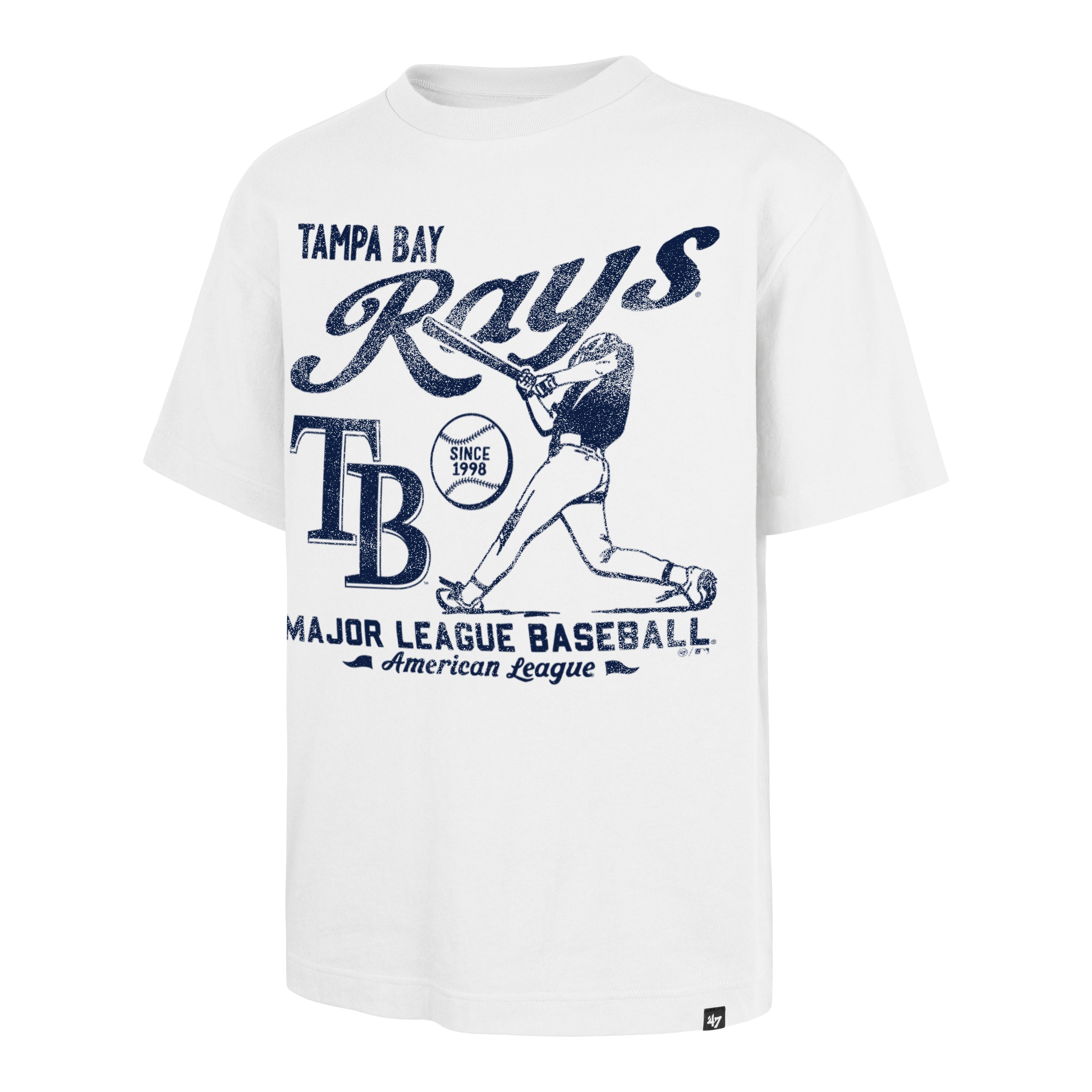 TAMPA BAY RAYS REGIONAL '47 FOUNDATION TEE WHITE