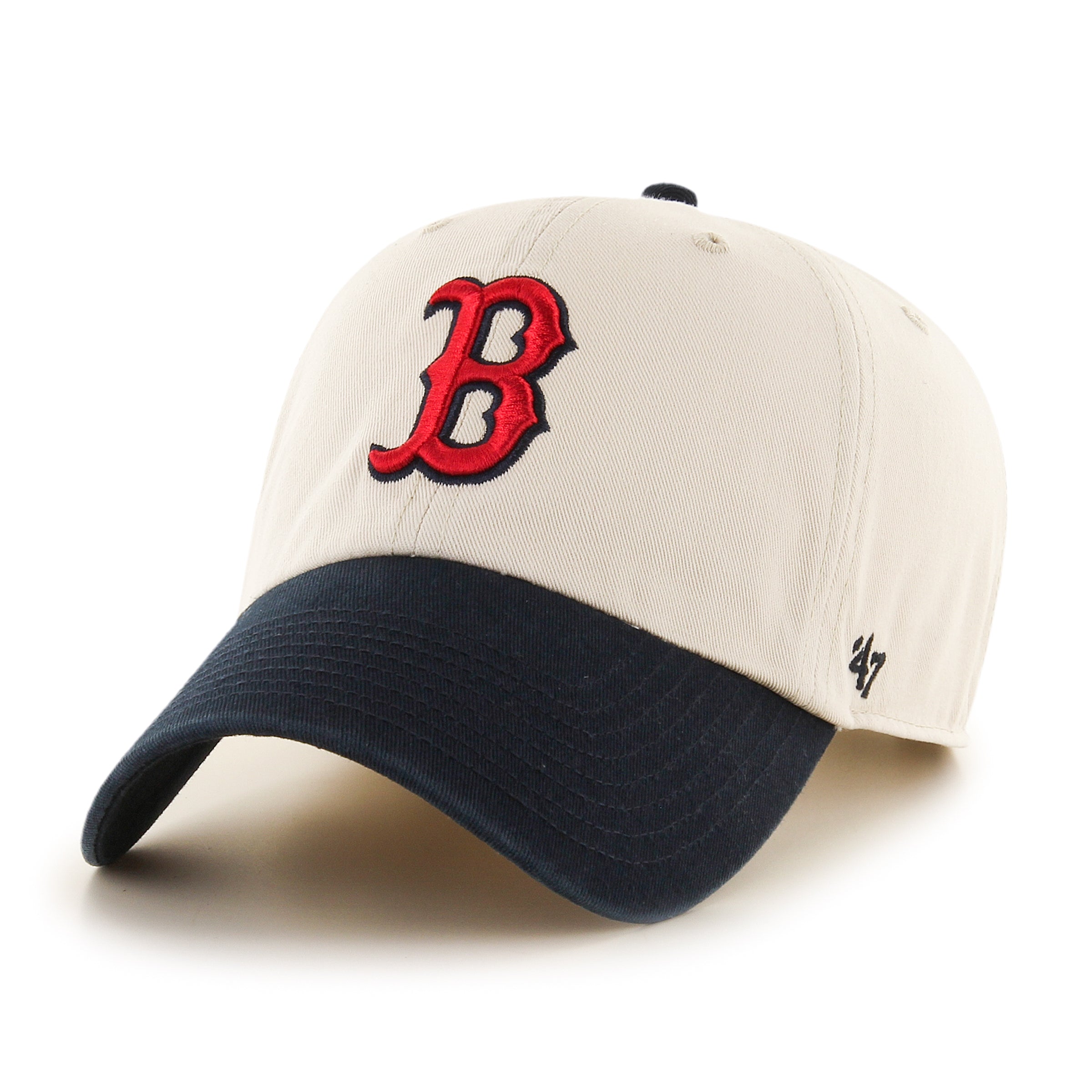 BOSTON RED SOX TWO TONE '47 CLEAN UP NATURAL