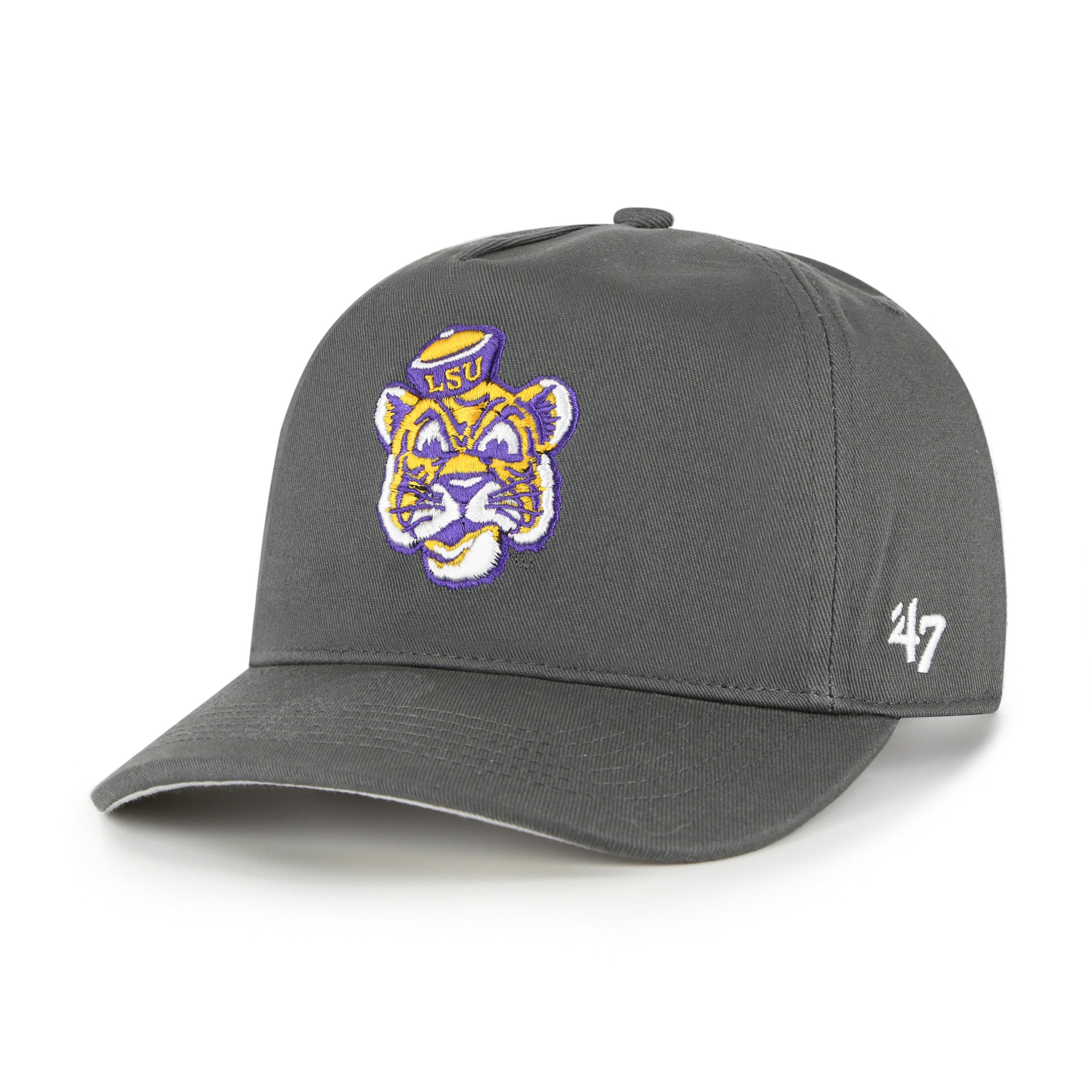 LOUISIANA STATE TIGERS LSU VINTAGE '47 HITCH CHARCOAL