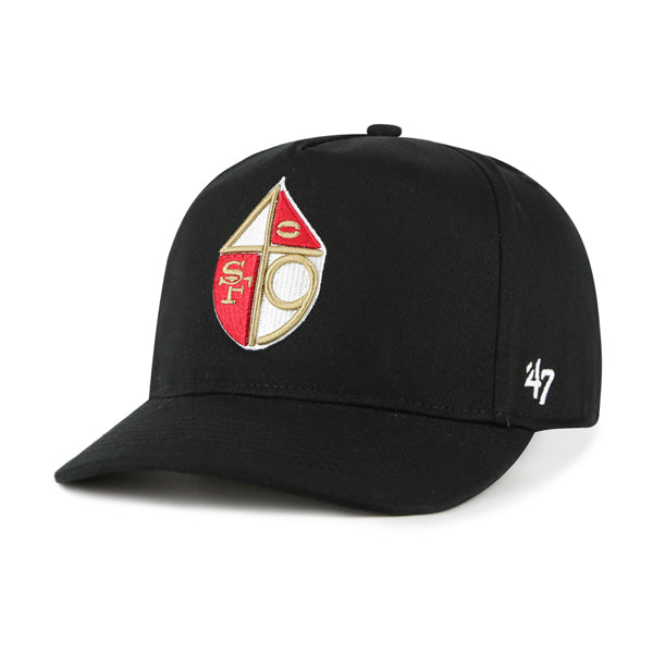 SAN FRANCISCO 49ERS HISTORIC '47 HITCH RF RELZXED FIT BLACK