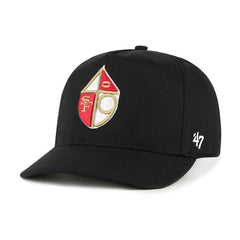 SAN FRANCISCO 49ERS HISTORIC '47 HITCH RF RELZXED FIT BLACK