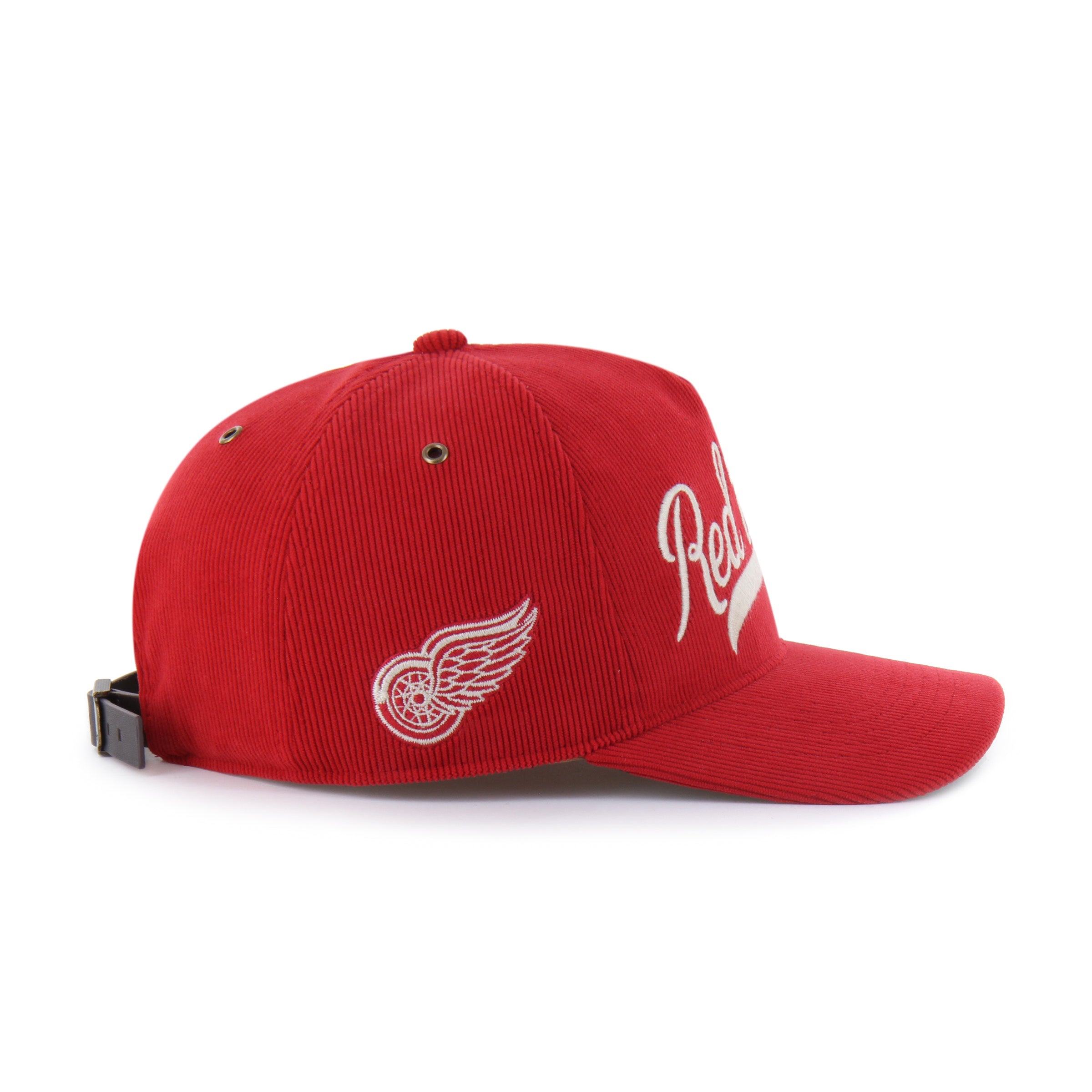 DETROIT RED WINGS GRANDSTAND CORD '47 HITCH RF RELAXED FIT RED