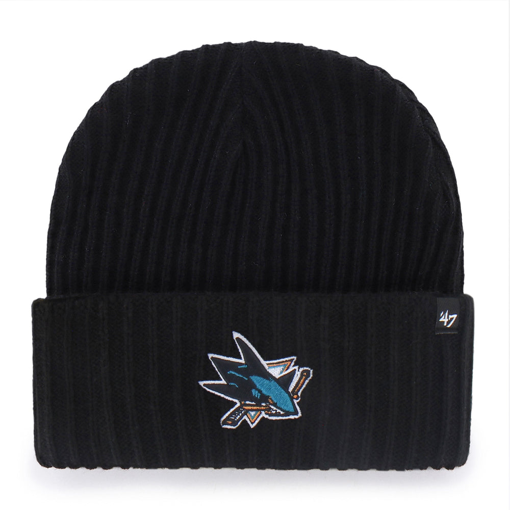 SAN JOSE SHARKS HARBOR '47 CUFF KNIT BLACK