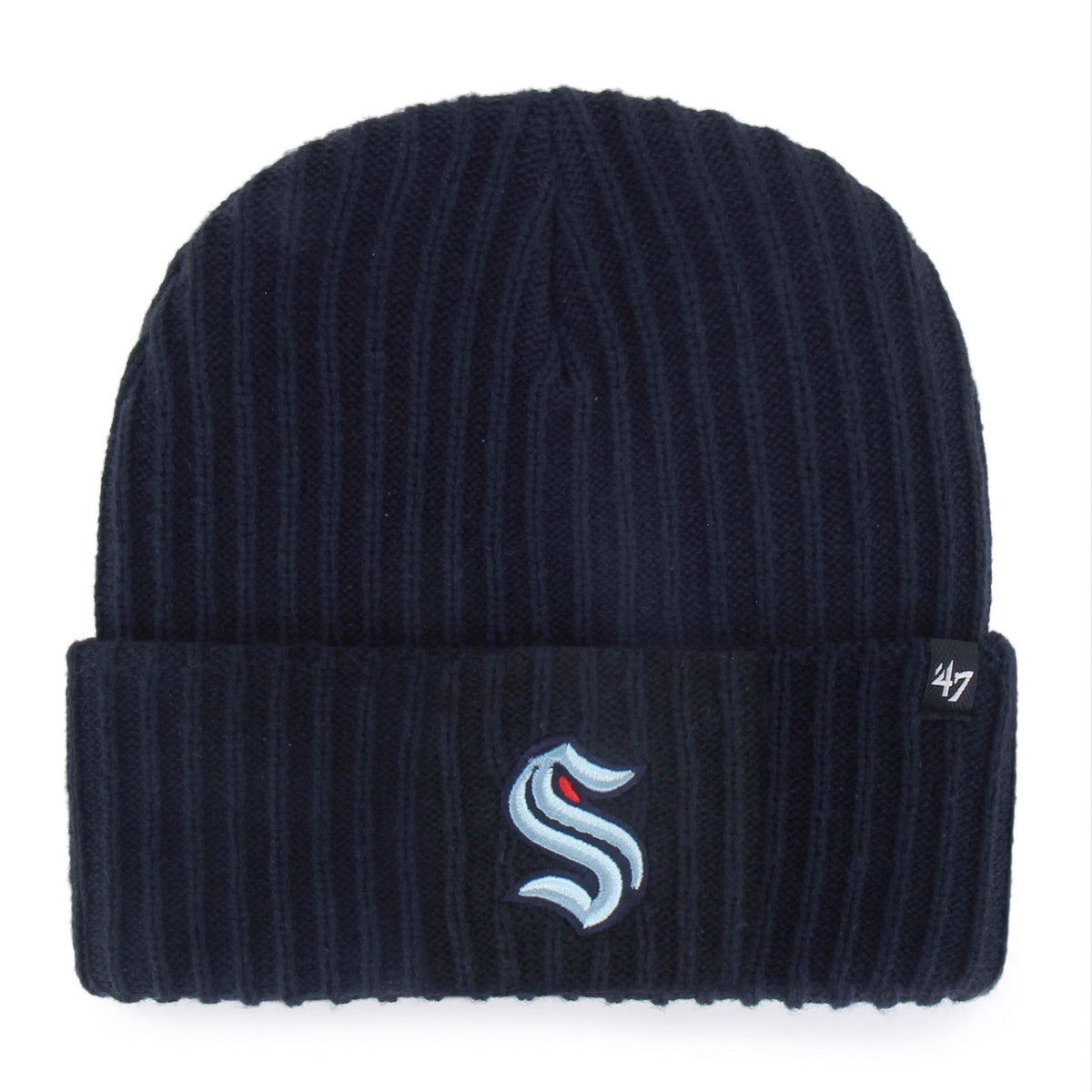 SEATTLE KRAKEN HARBOR '47 CUFF KNIT NAVY