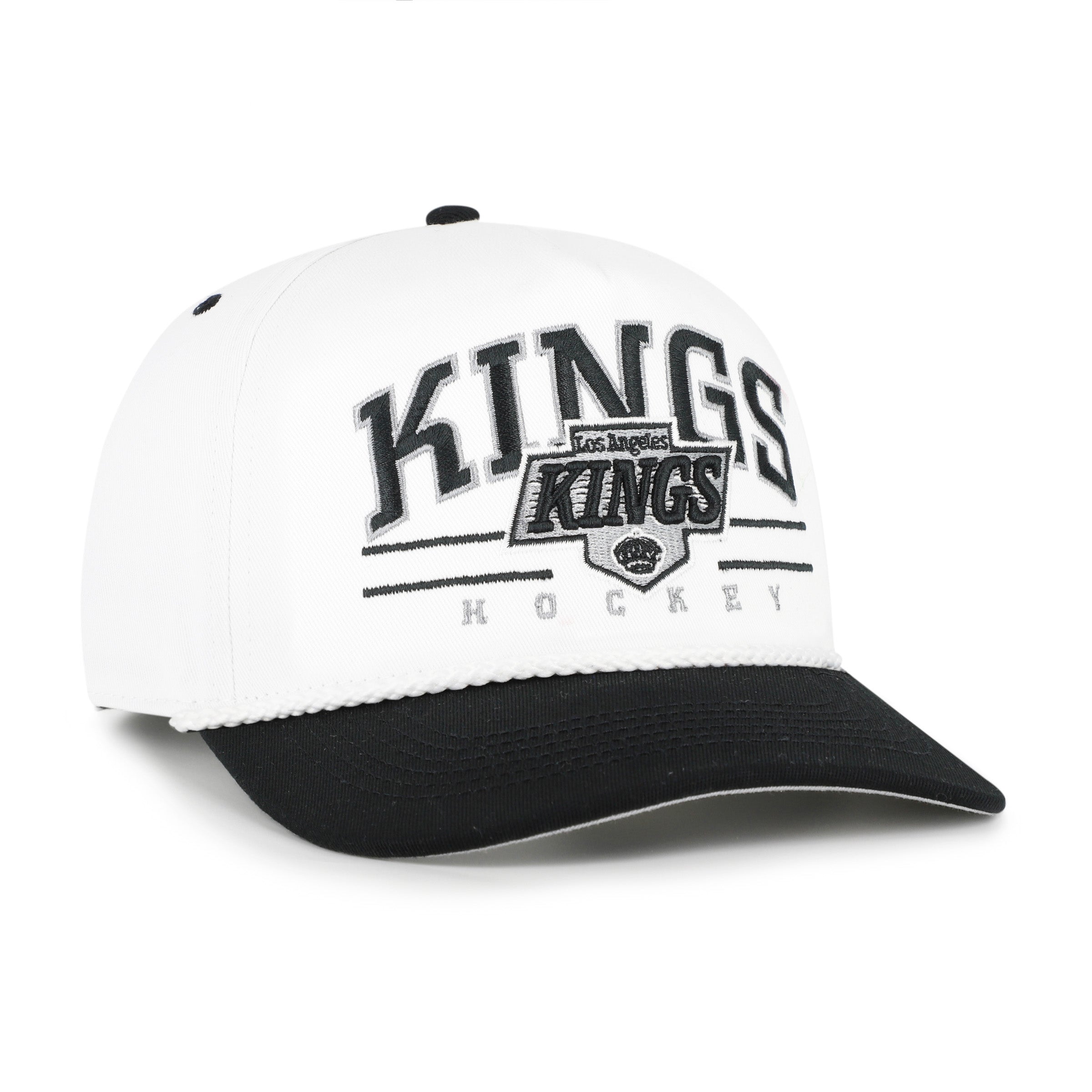 LOS ANGELES KINGS ROSCOE ROPE TWO TONE '47 HITCH WHITE