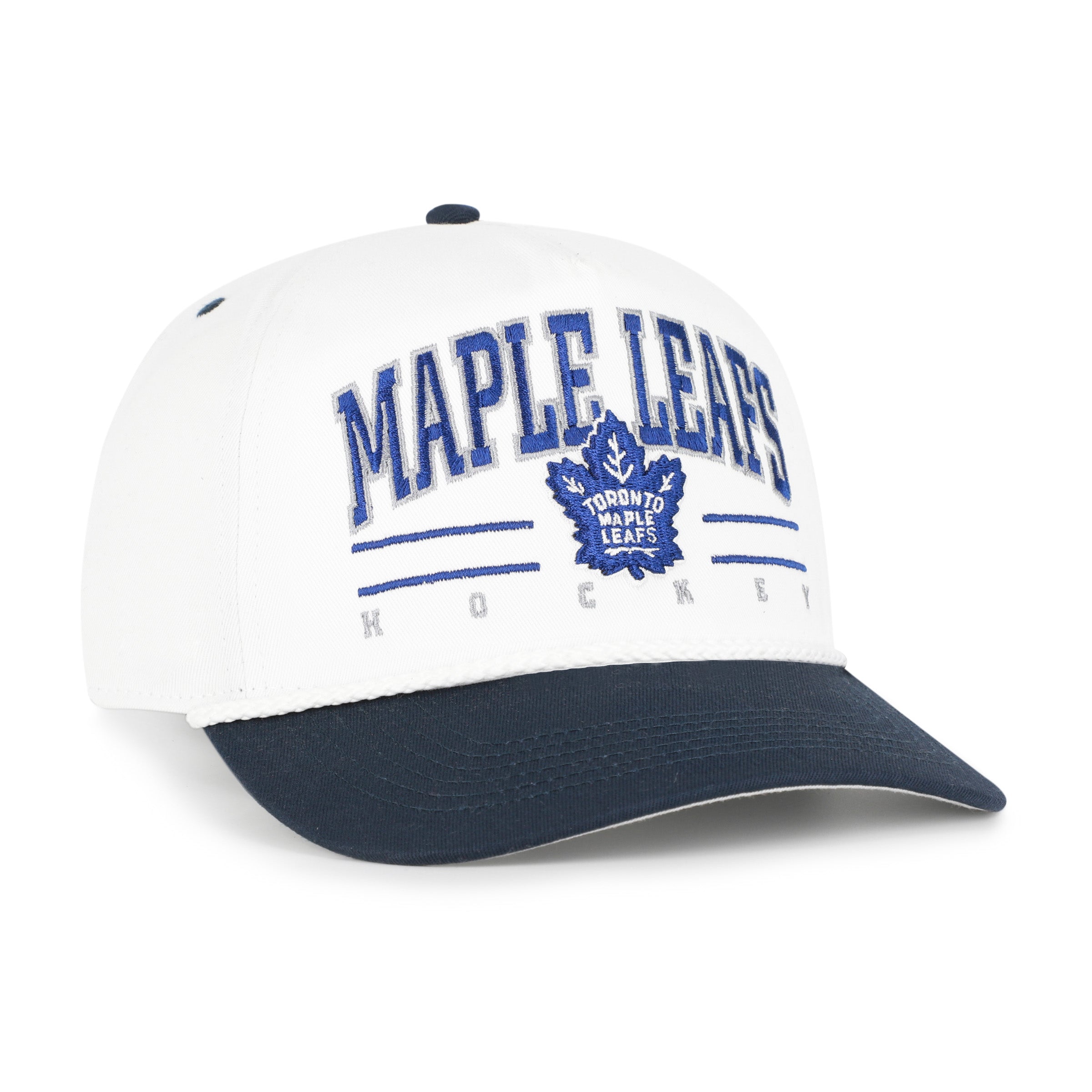 TORONTO MAPLE LEAFS ROSCOE ROPE TWO TONE '47 HITCH WHITE