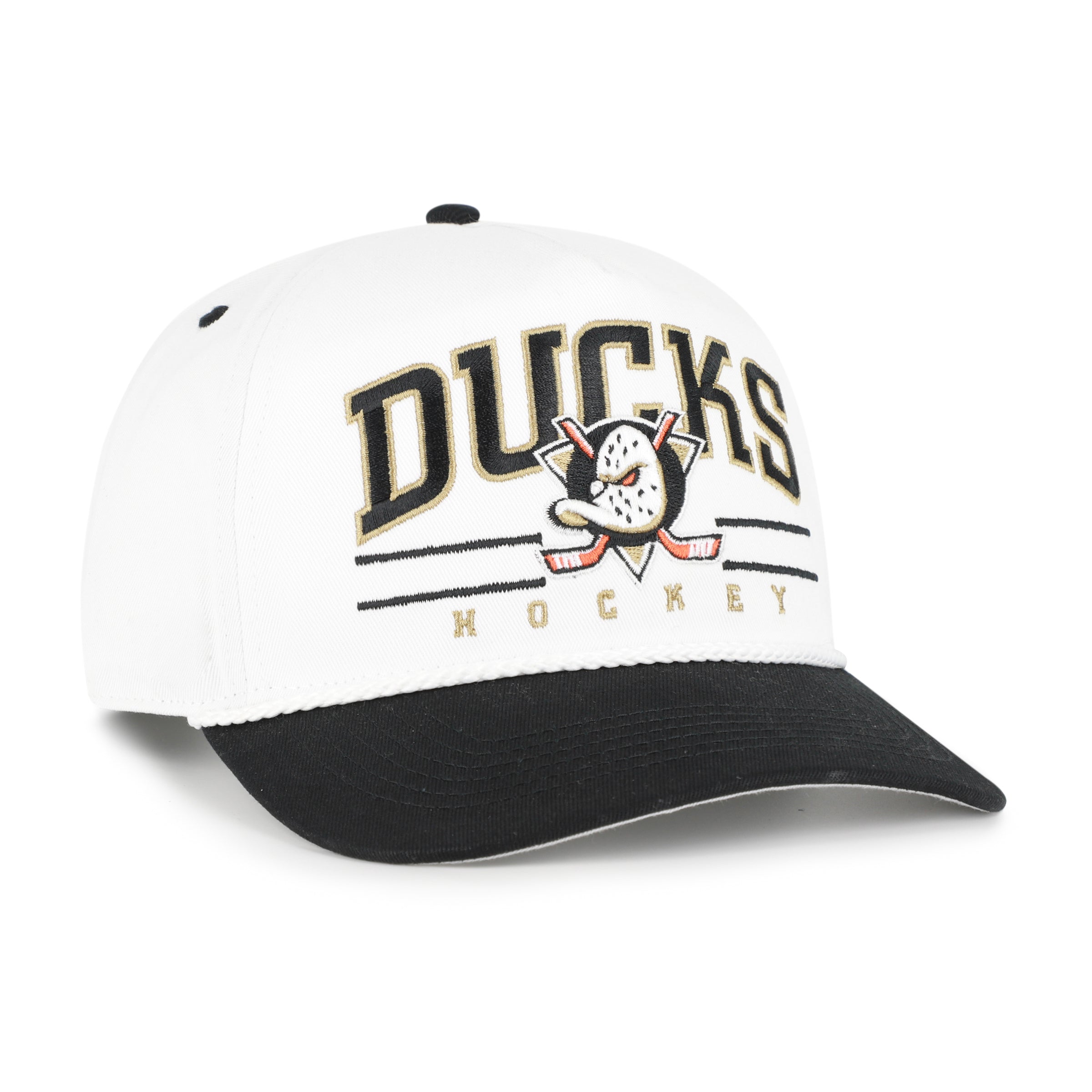 ANAHEIM DUCKS ROSCOE ROPE TWO TONE '47 HITCH WHITE