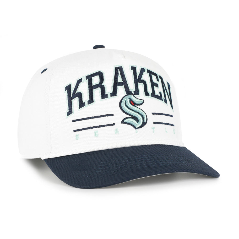 SEATTLE KRAKEN ROSCOE ROPE TWO TONE '47 HITCH WHITE