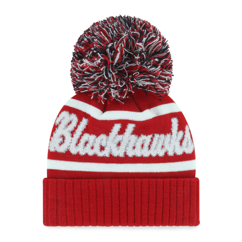 CHICAGO BLACKHAWKS SPIRITED '47 CUFF KNIT RED