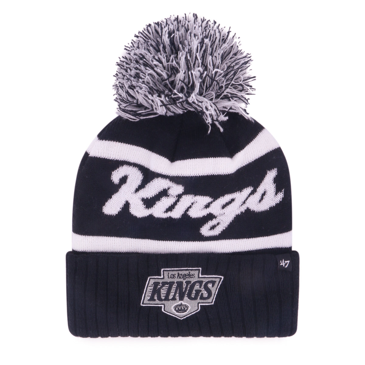 LOS ANGELES KINGS SPIRITED '47 CUFF KNIT BLACK