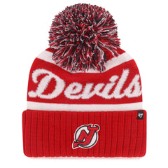 NEW JERSEY DEVILS SPIRITED '47 CUFF KNIT RED