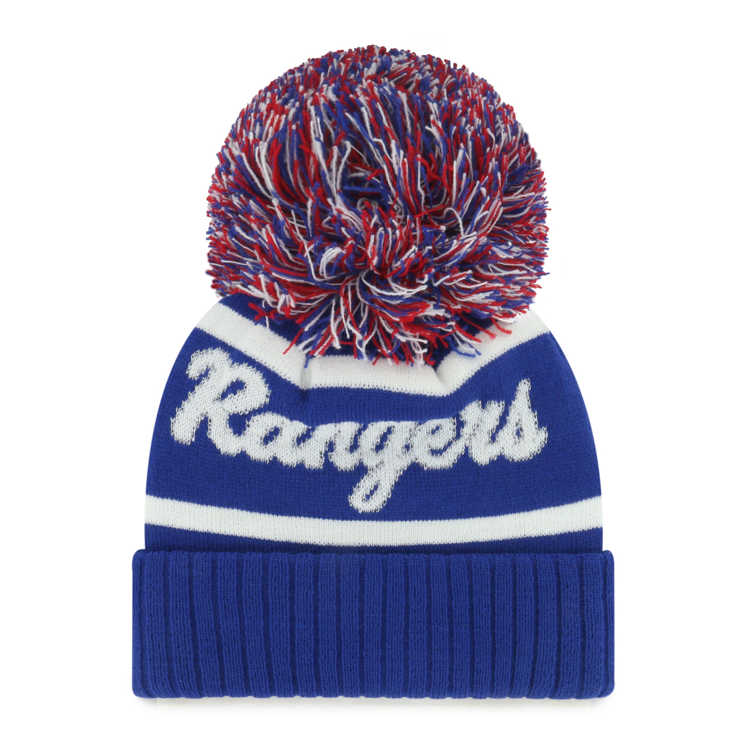 NEW YORK RANGERS SPIRITED '47 CUFF KNIT ROYAL