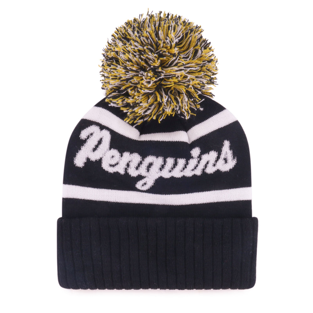 PITTSBURGH PENGUINS SPIRITED '47 CUFF KNIT BLACK