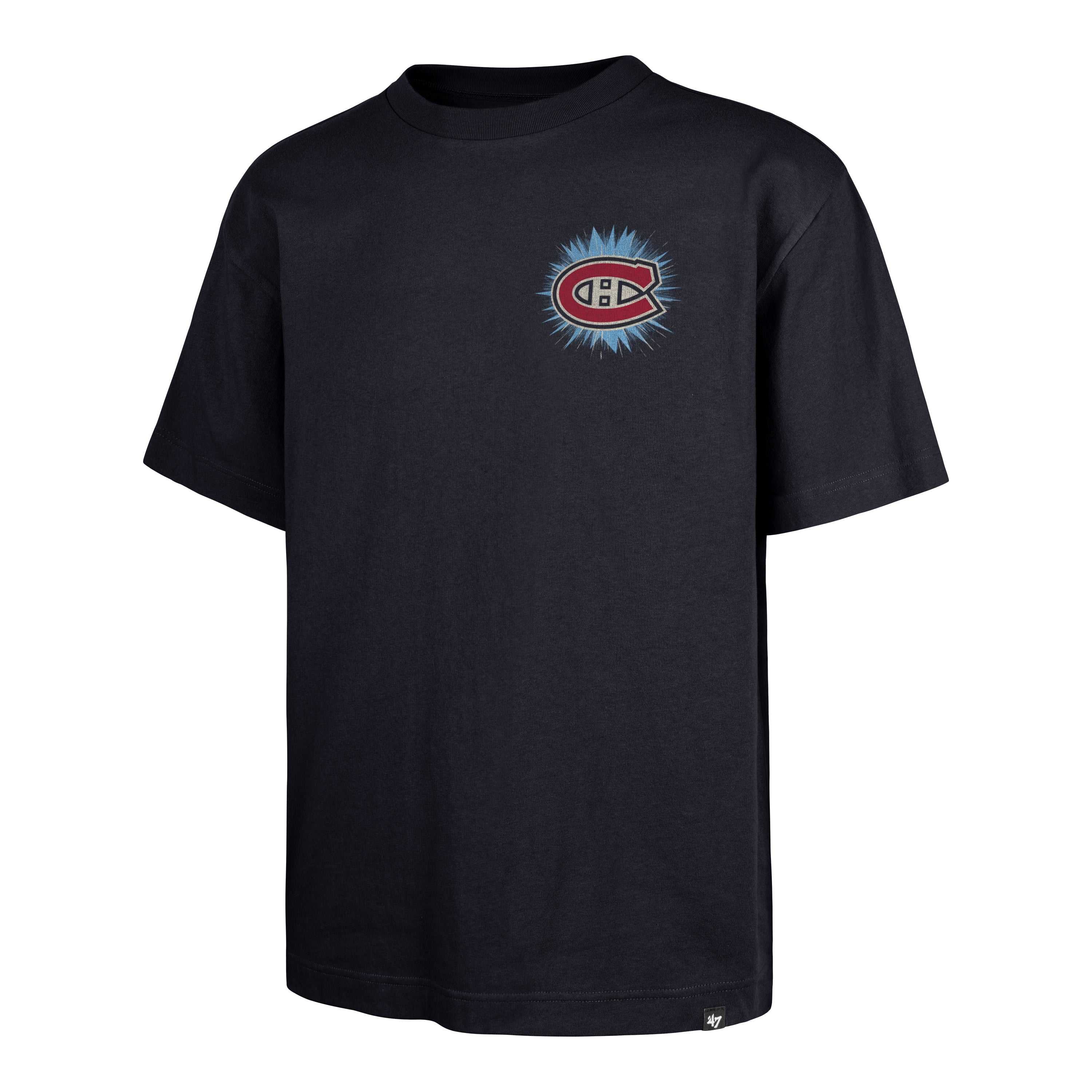MONTREAL CANADIENS GAME ON '47 FOUNDATION TEE NAVY
