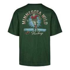 MINNESOTA WILD GAME ON '47 FOUNDATION TEE DARK GREEN
