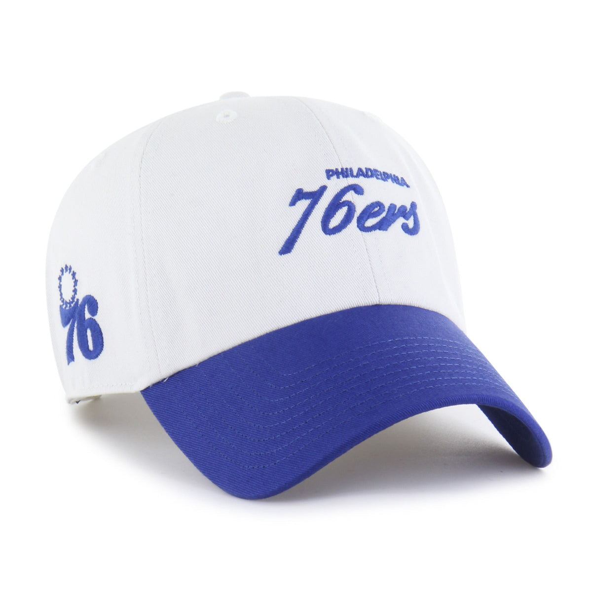 PHILADELPHIA 76ERS FOUNDATIONAL TWO TONE '47 CLEAN UP SANDSTONE