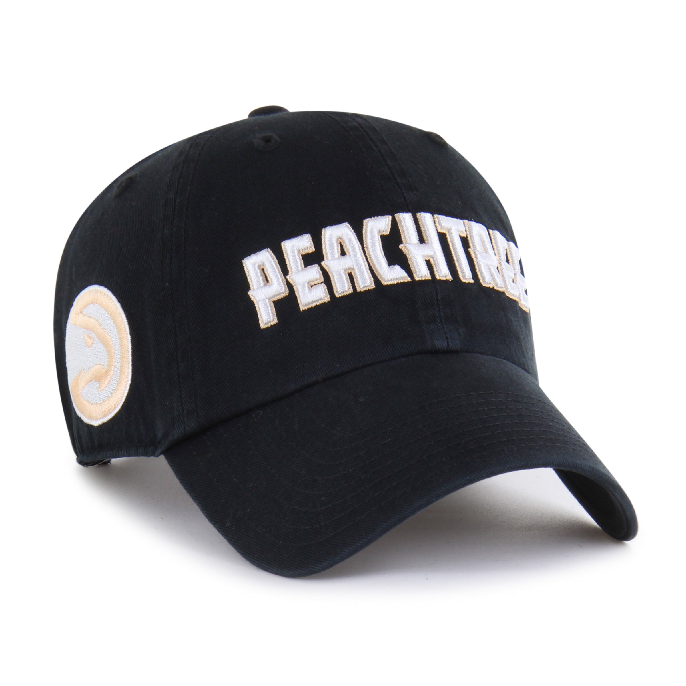 ATLANTA HAWKS CITY EDITION SURE SHOT '47 CLEAN UP BLACK