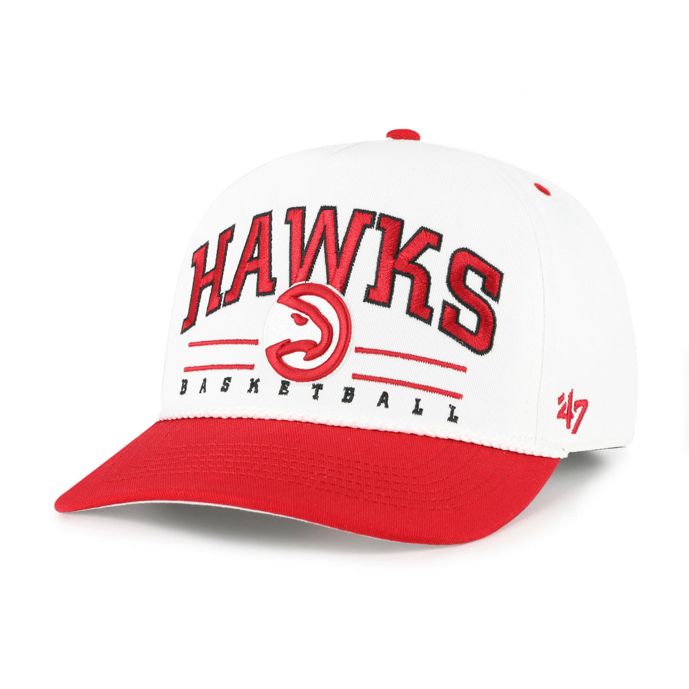 ATLANTA HAWKS ROSCOE ROPE TWO TONE '47 HITCH WHITE
