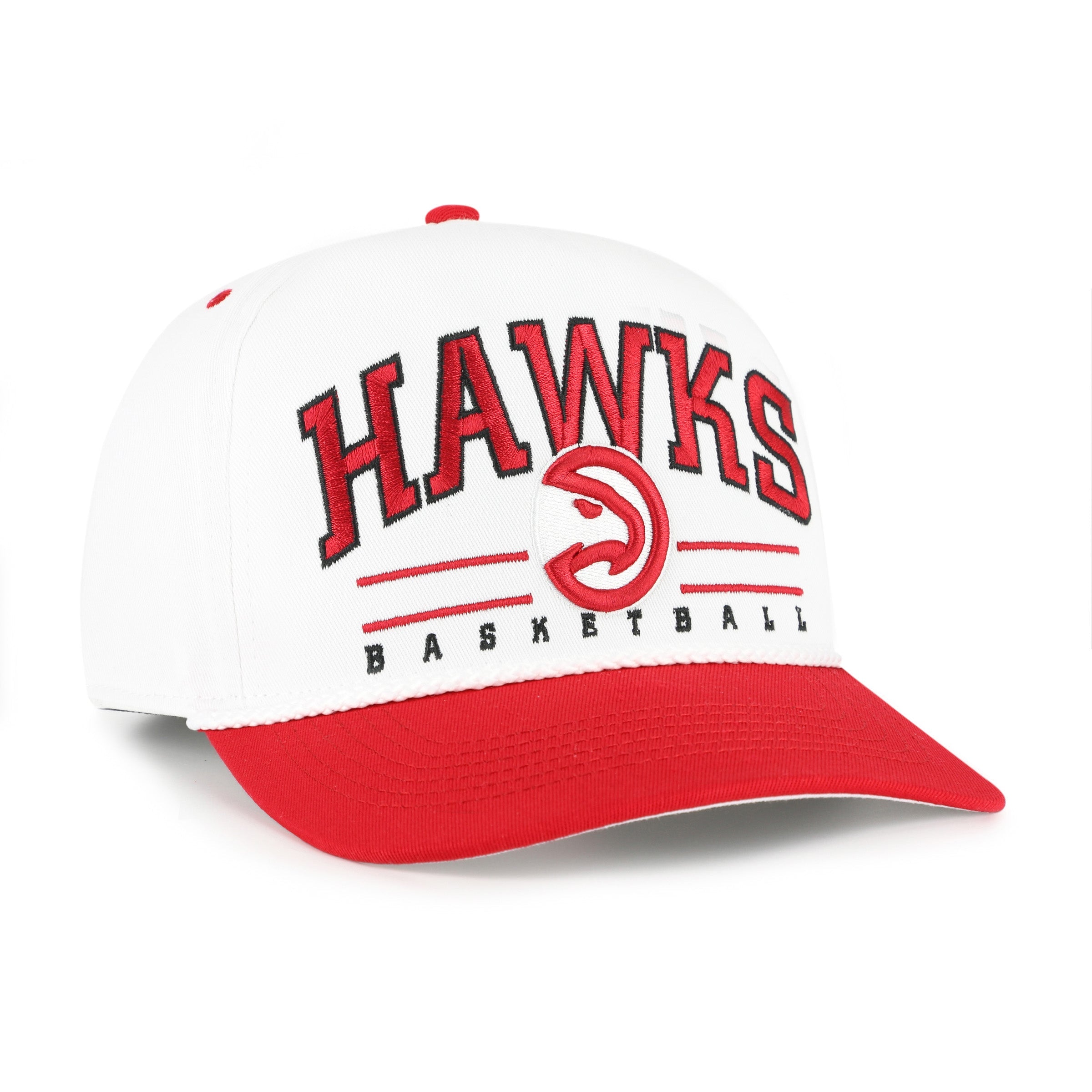 ATLANTA HAWKS ROSCOE ROPE TWO TONE '47 HITCH WHITE