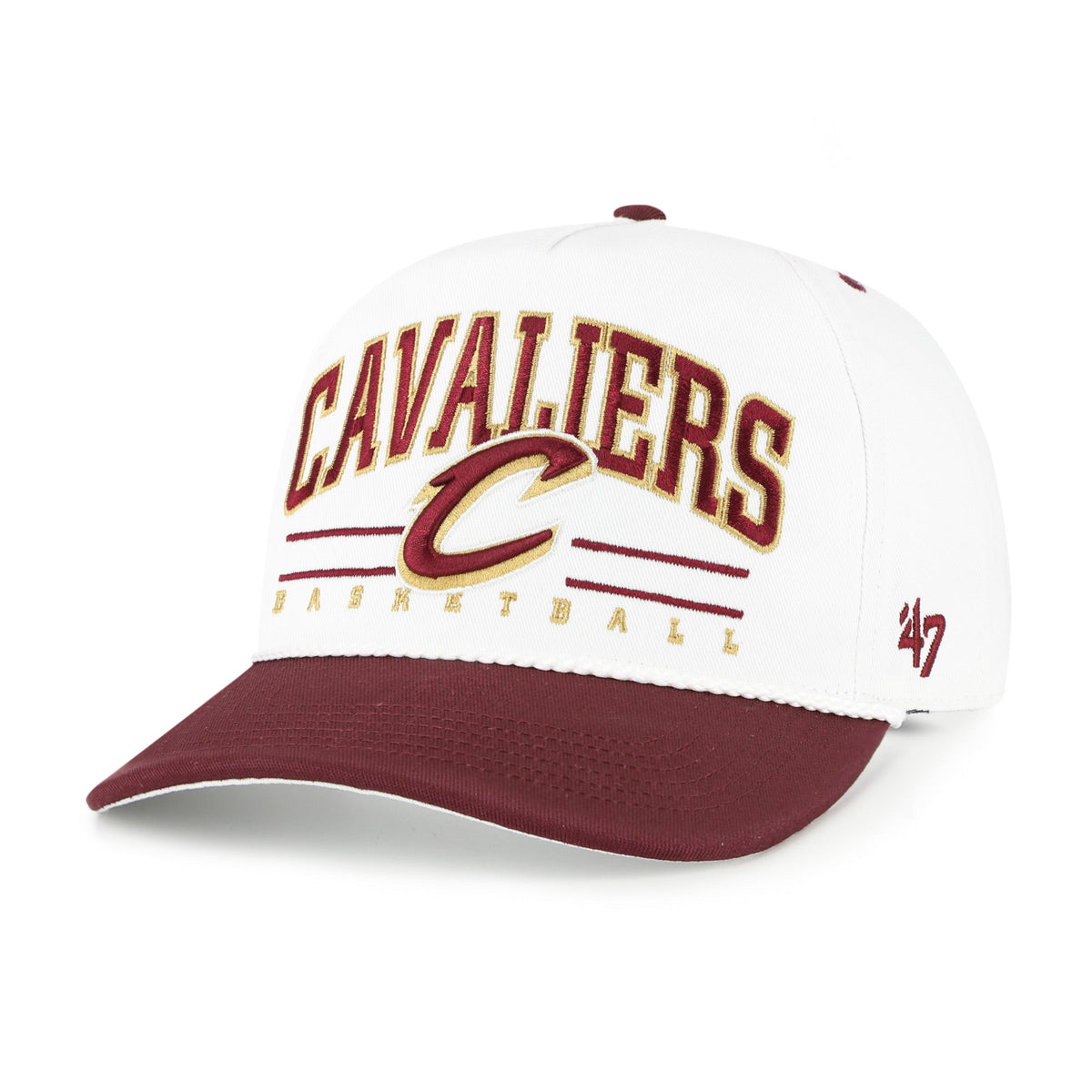 CLEVELAND CAVALIERS ROSCOE ROPE TWO TONE '47 HITCH WHITE