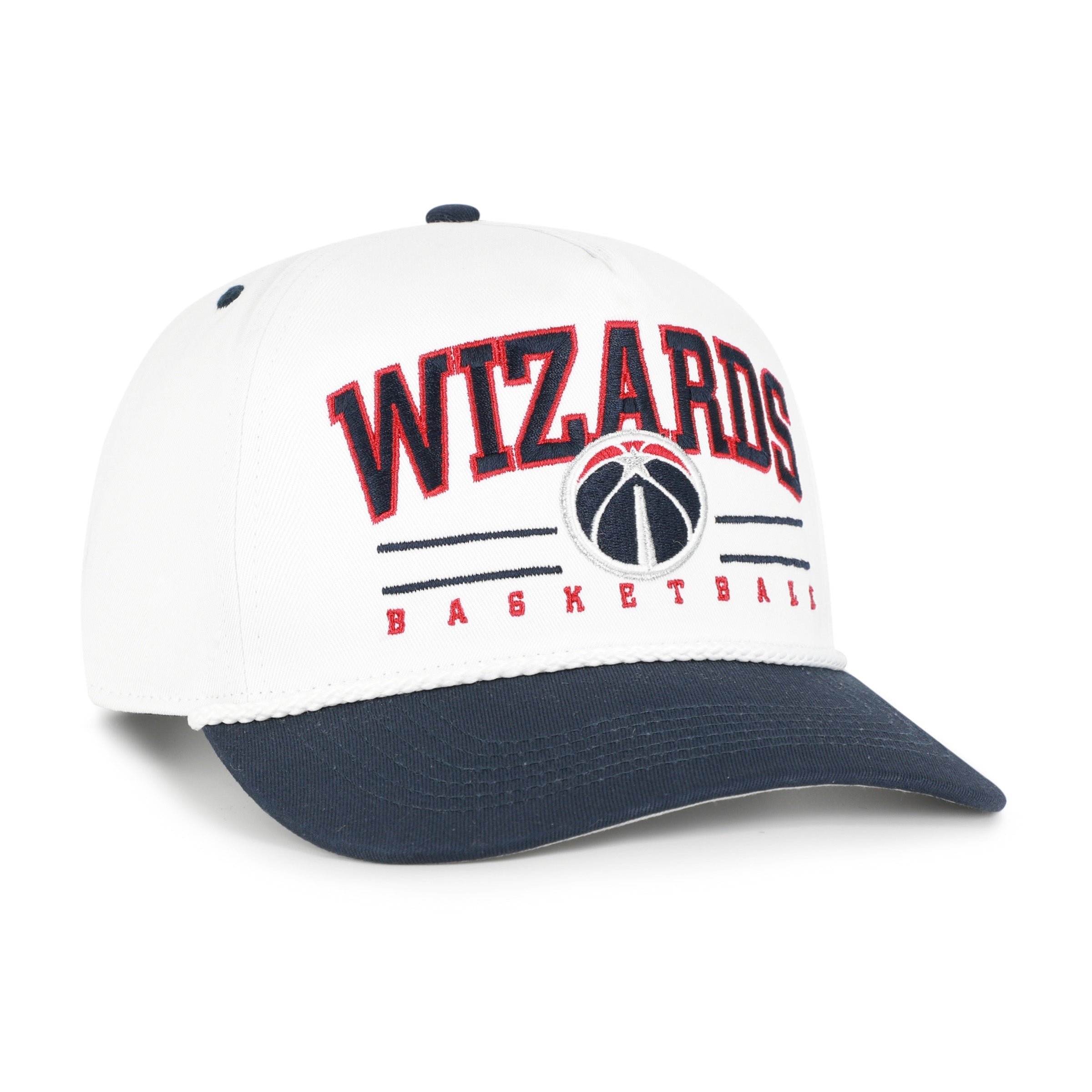 WASHINGTON WIZARDS ROSCOE ROPE TWO TONE '47 HITCH WHITE