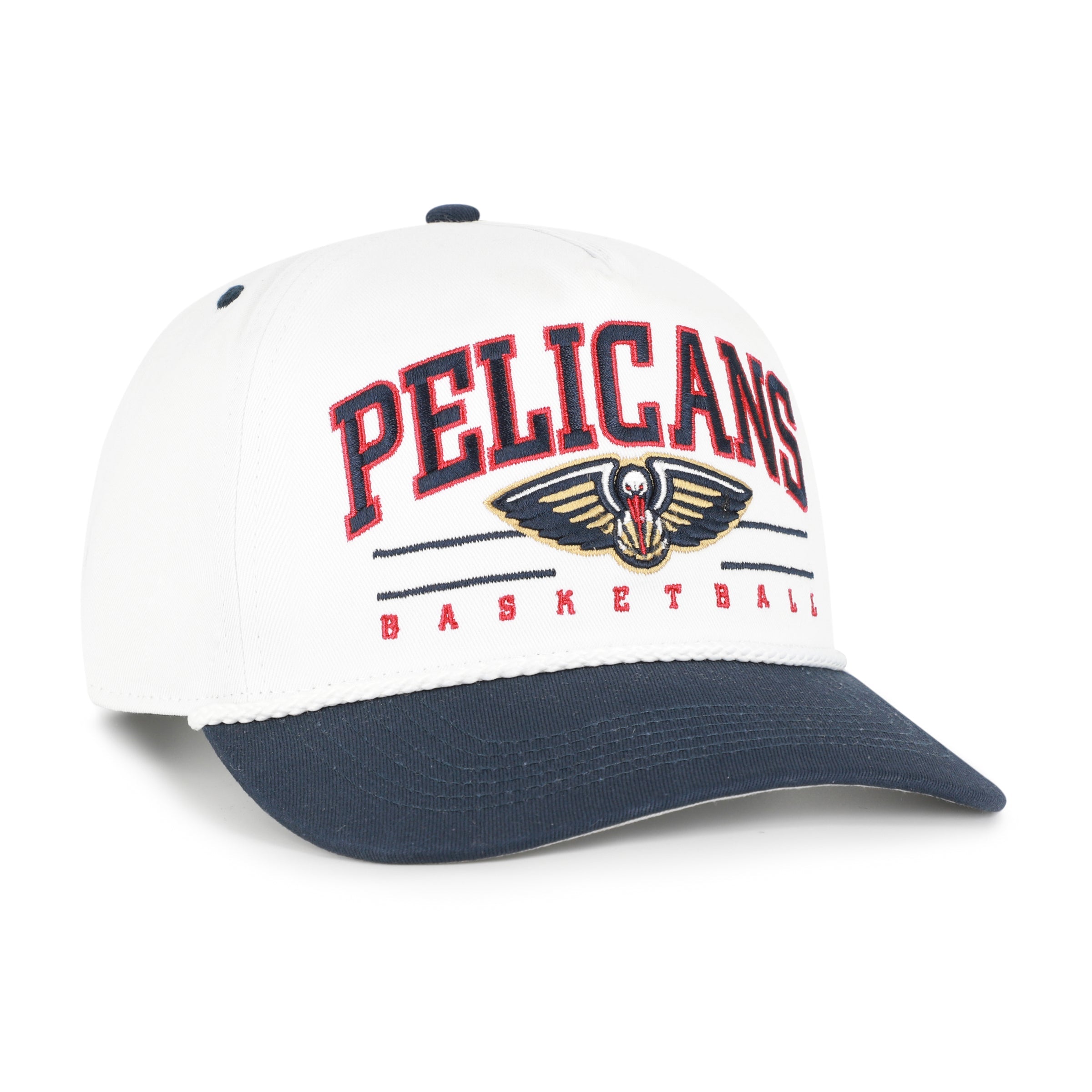 NEW ORLEANS PELICANS ROSCOE ROPE TWO TONE '47 HITCH WHITE