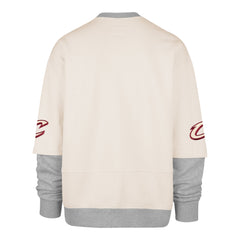 CLEVELAND CAVALIERS TRIFECTA '47 DOUBLE LAYERED SNAP CREW CREAM