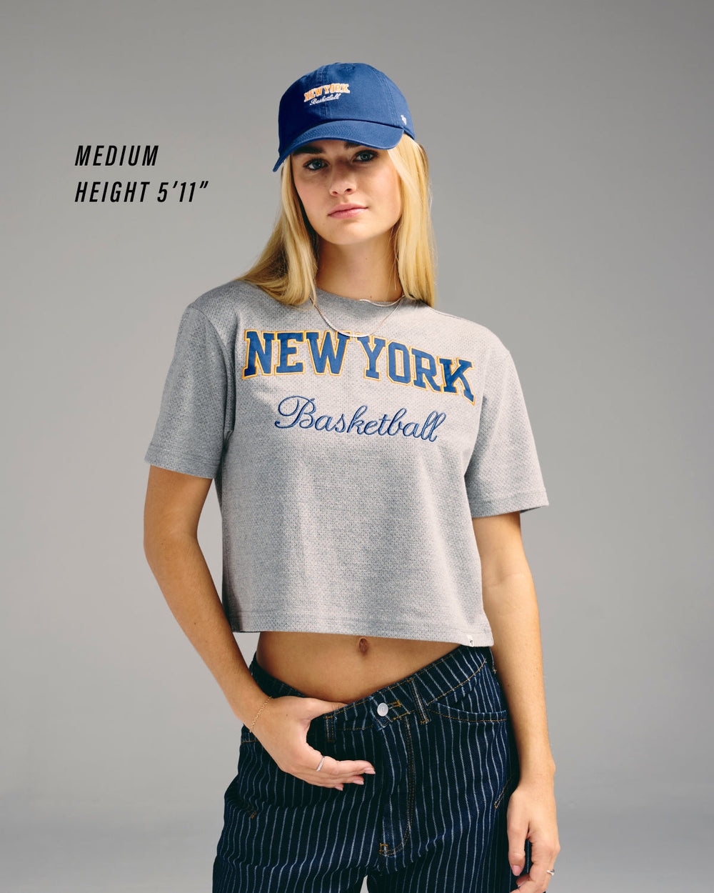 UTAH JAZZ PIVOT DROP NEEDLE '47 CITY TEE WOMENS SLATE GREY