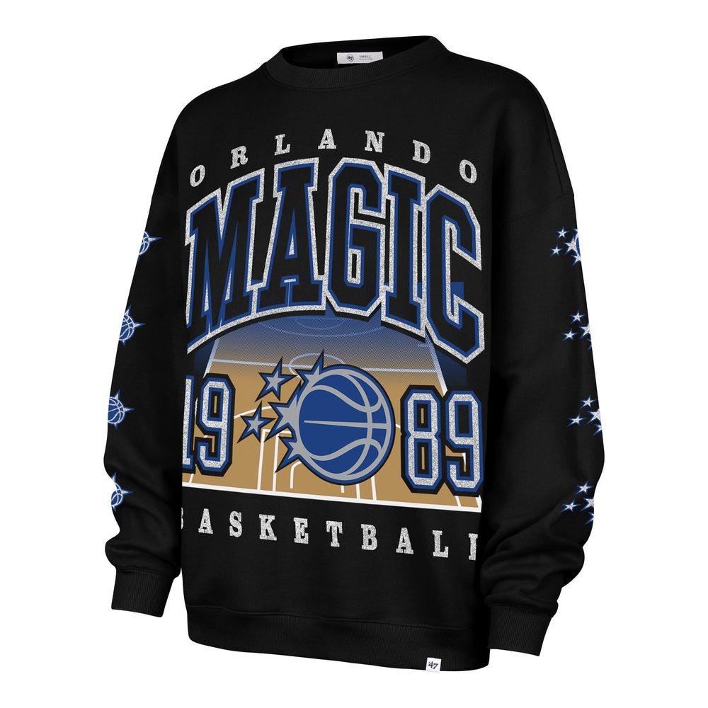 ORLANDO MAGIC GO BIG '47 OVERSIZED CREW WOMENS JET BLACK