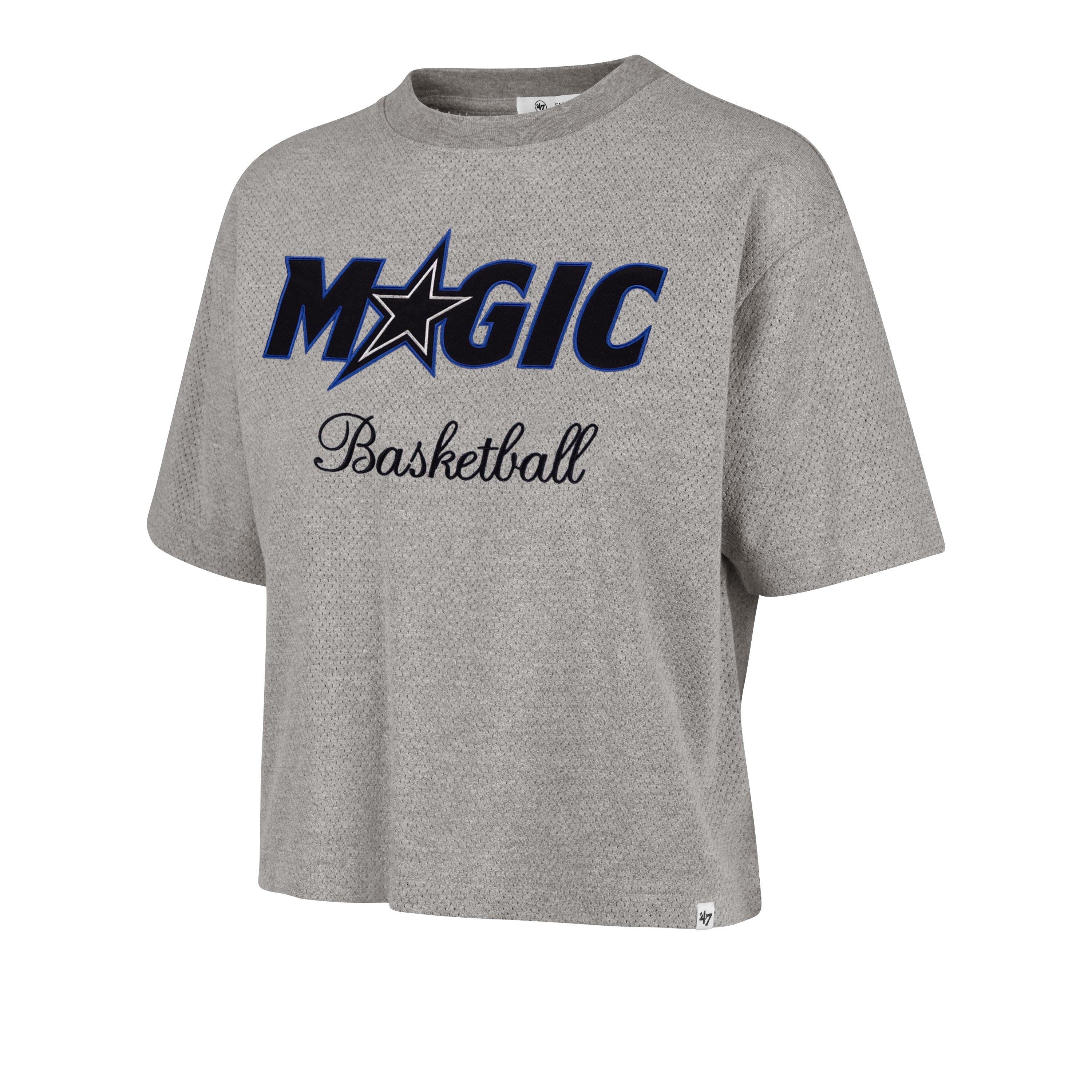 ORLANDO MAGIC PIVOT DROP NEEDLE '47 CITY TEE WOMENS SLATE GREY